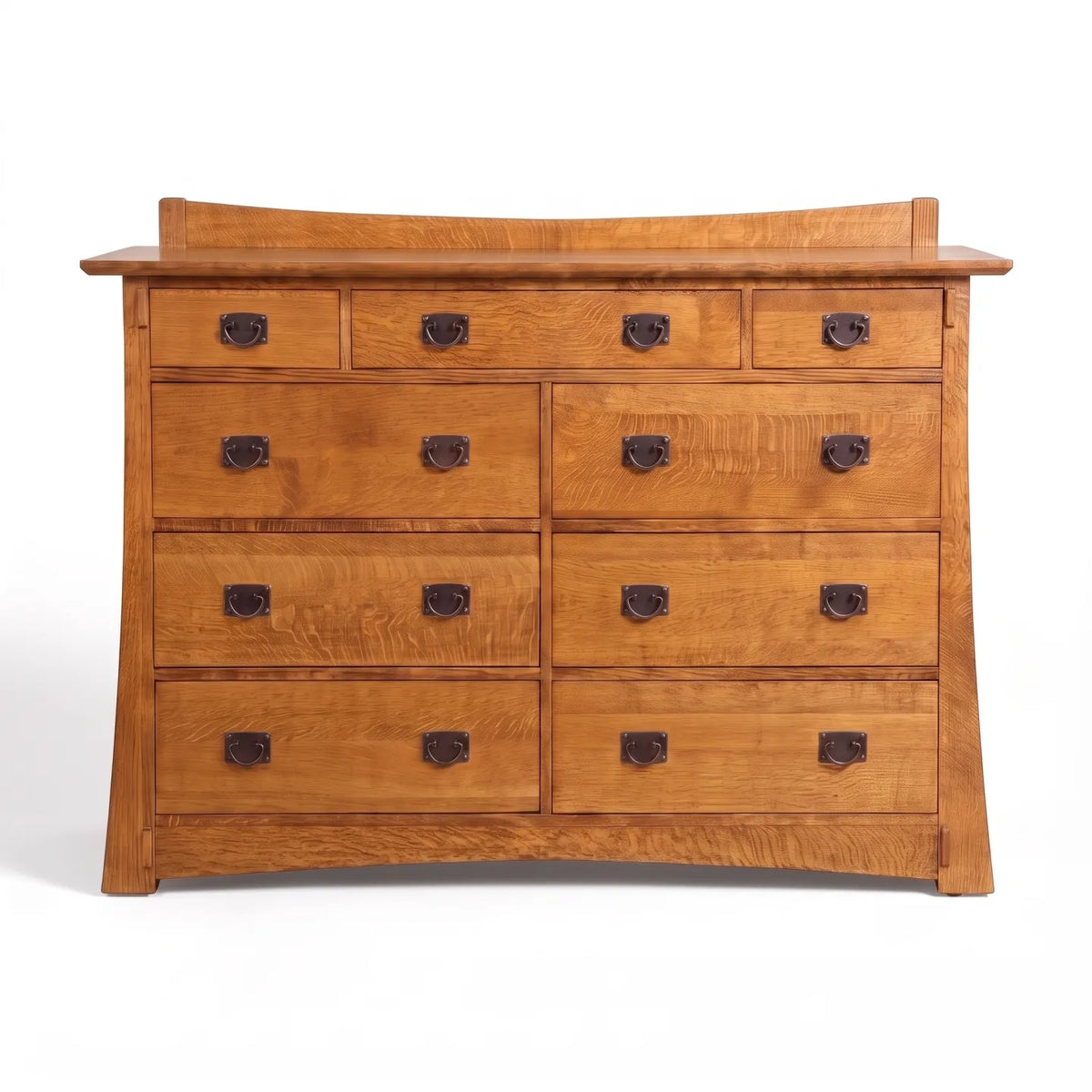 Bungalow 9-Drawer Dresser - Country on a white background