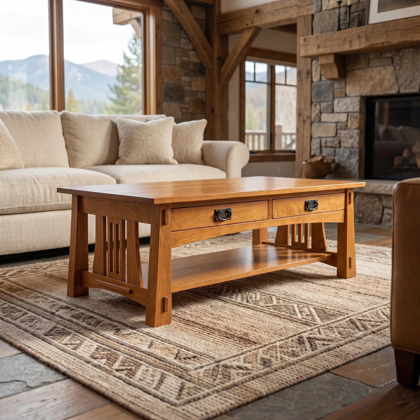 Bungalow Coffee Table - Country