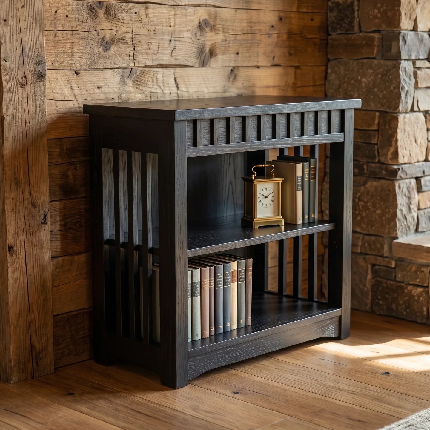 30" Bookcase - Black