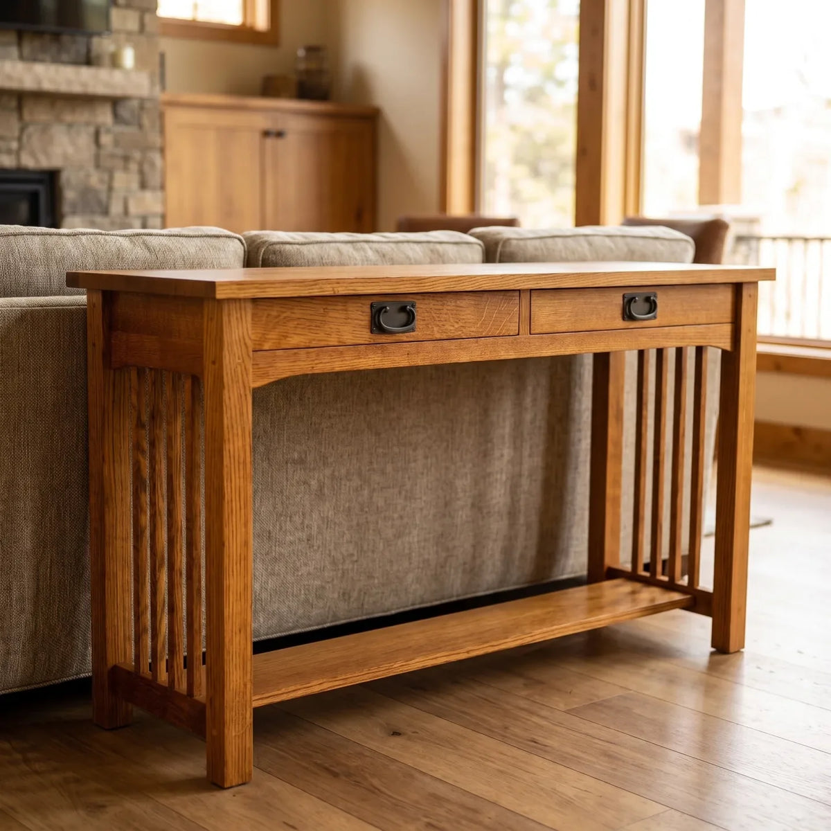 Mission Sofa Table - Country