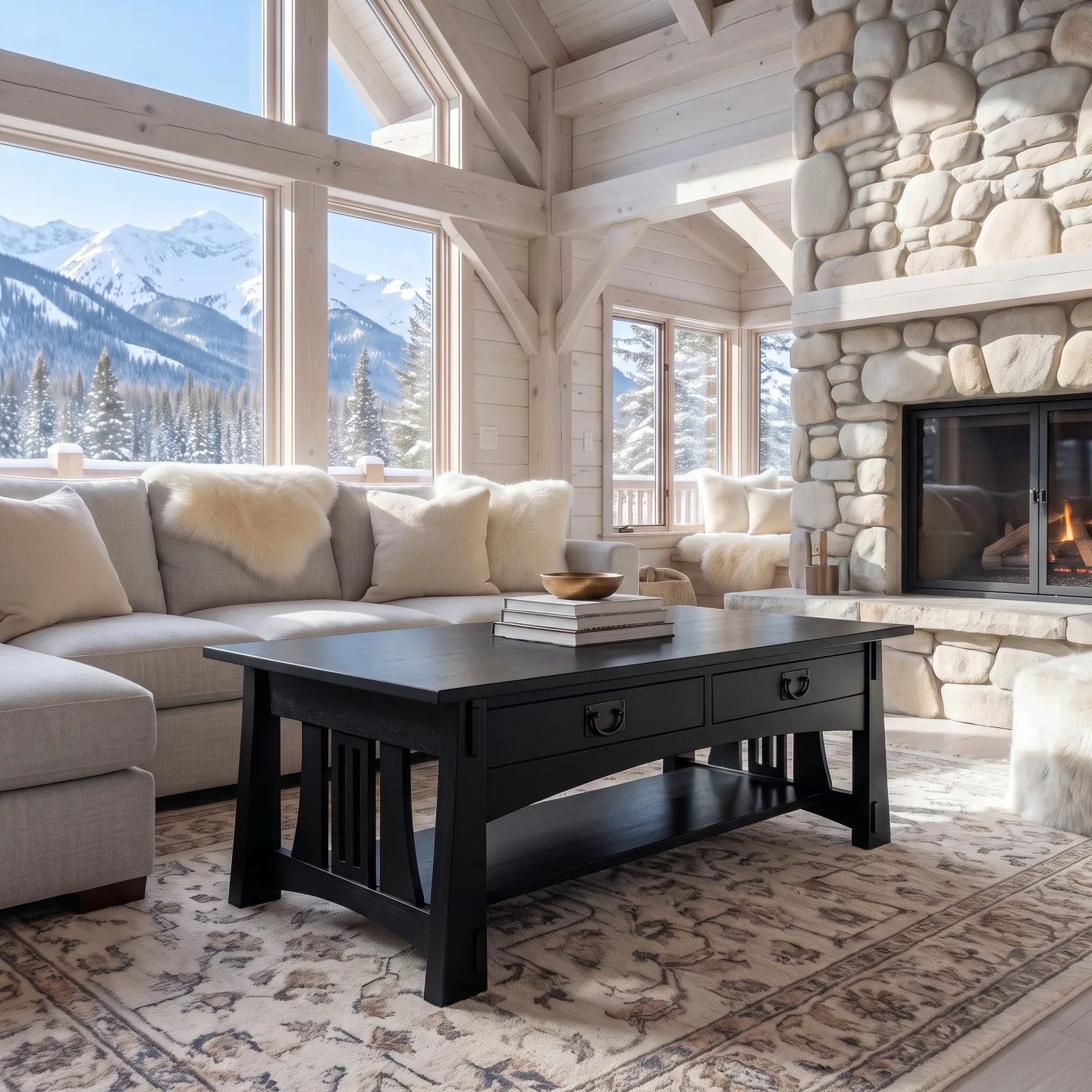 Bungalow Coffee Table - Black