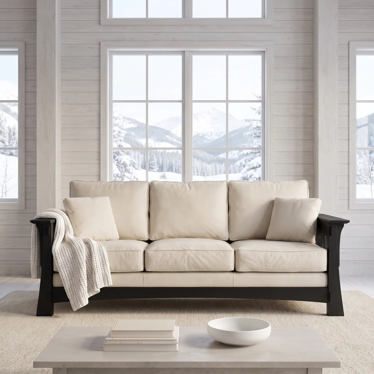 Bungalow Sofa - Black