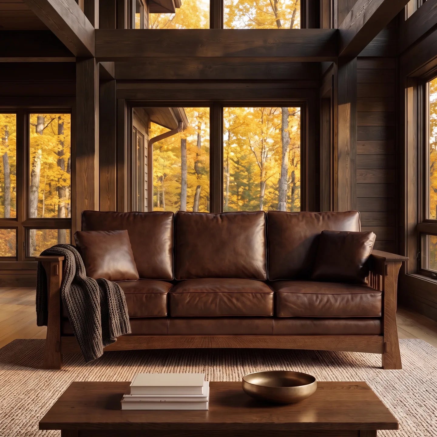 Bungalow Sofa - Walnut
