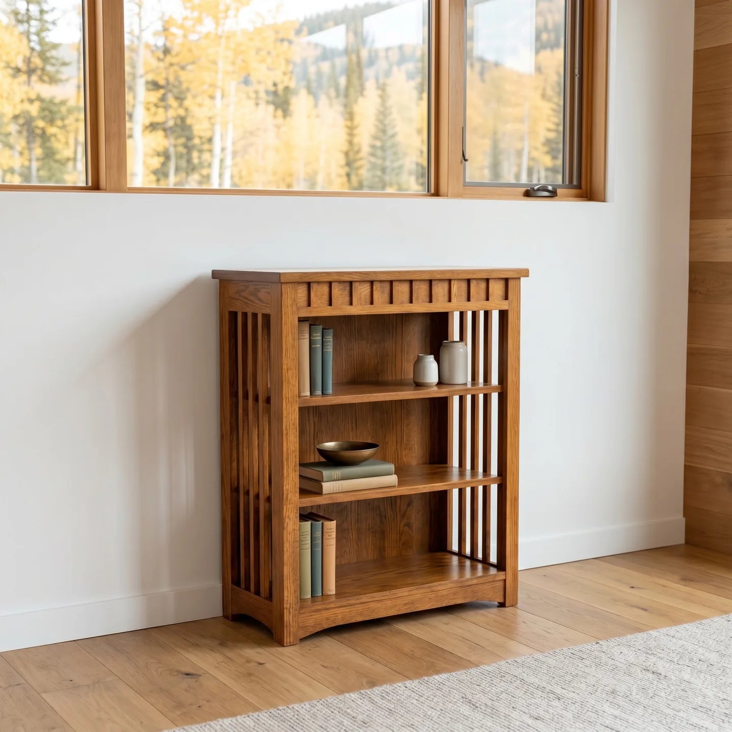 38" Bookcase - Antique Brown