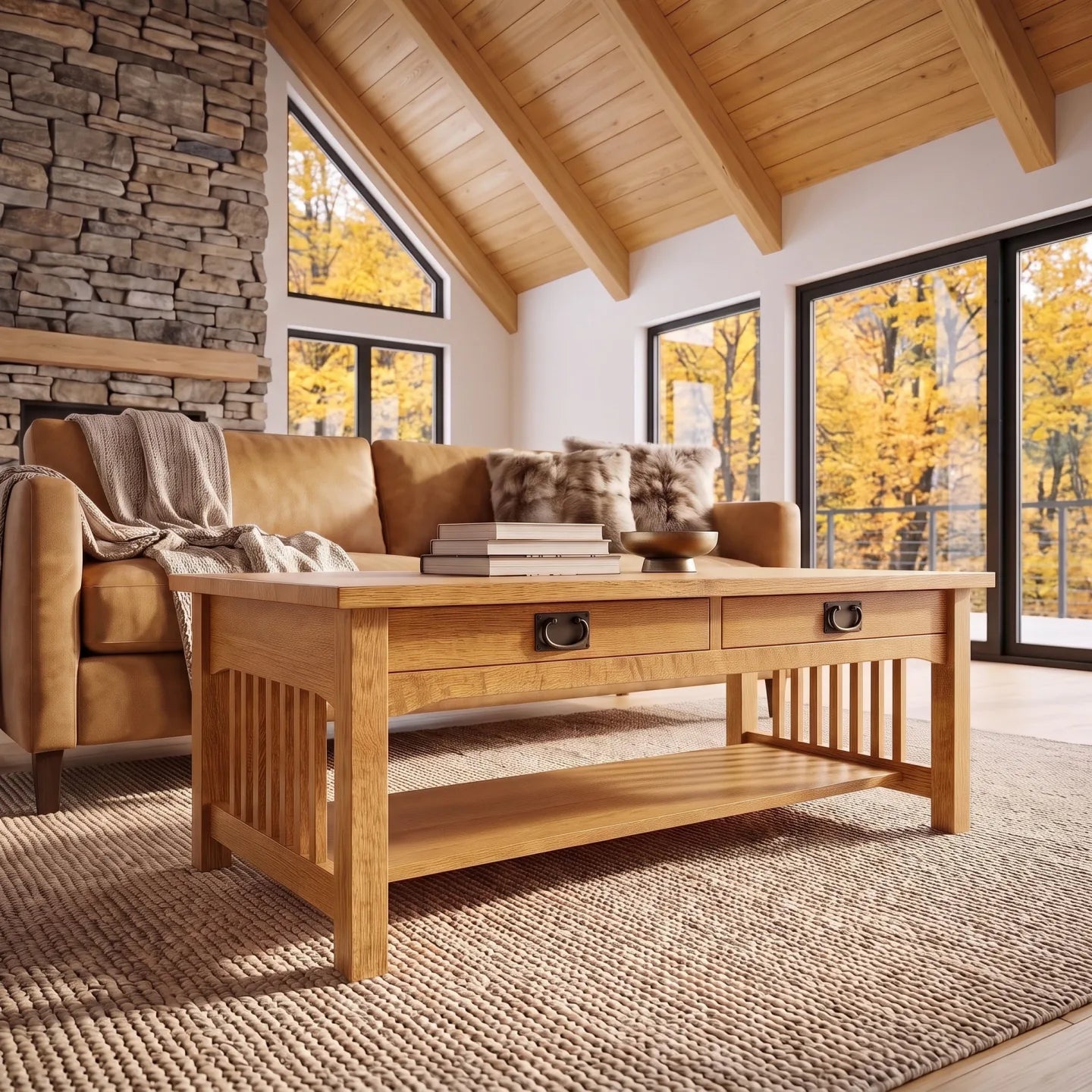 Mission Coffee Table - Country