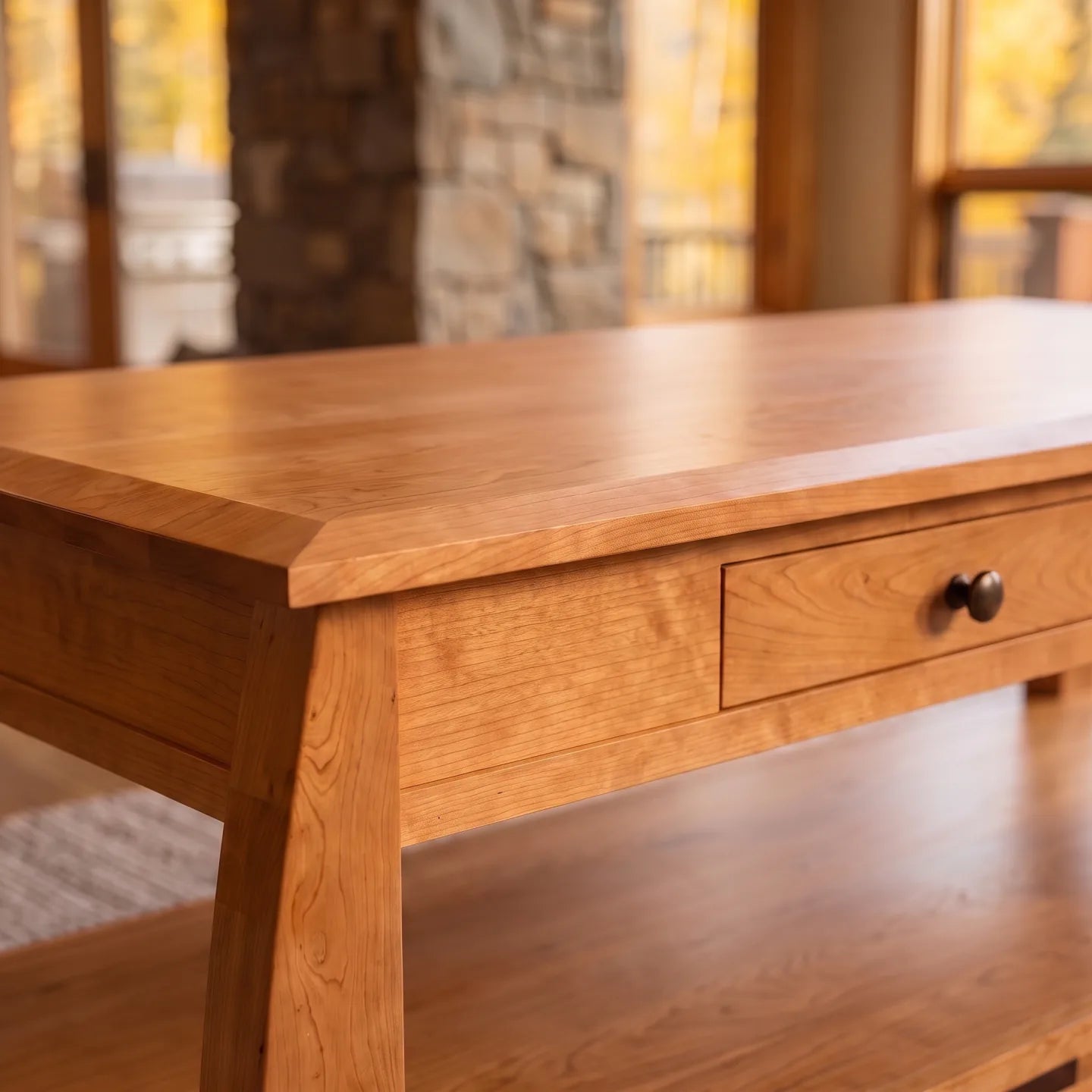 African Inlay Coffee Table - Country