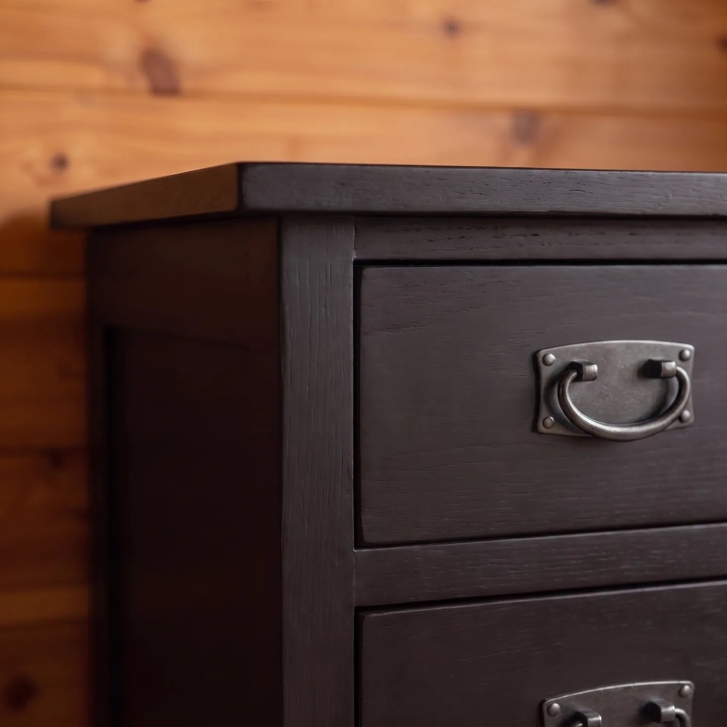 Bungalow 7-Drawer Bedroom Chest - Black