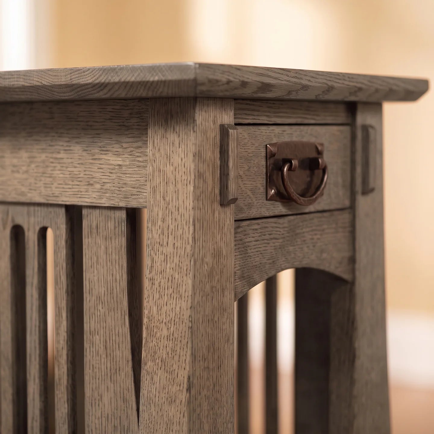 Bungalow Spacesaver End Table - Stone Gray