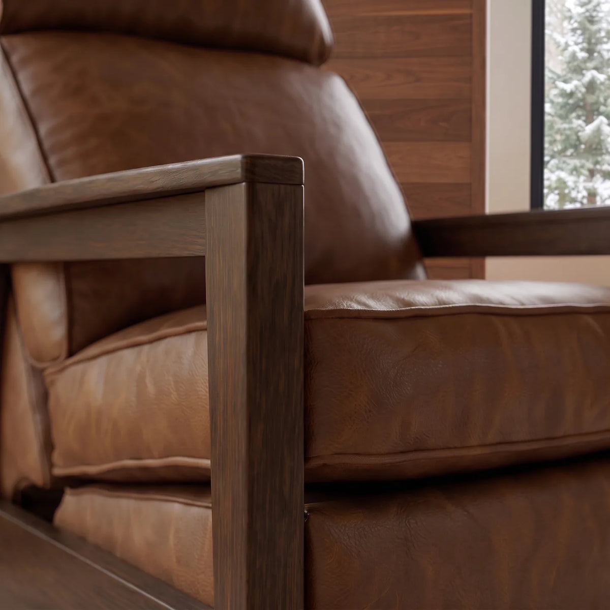 Mid-Century Modern Recliner
