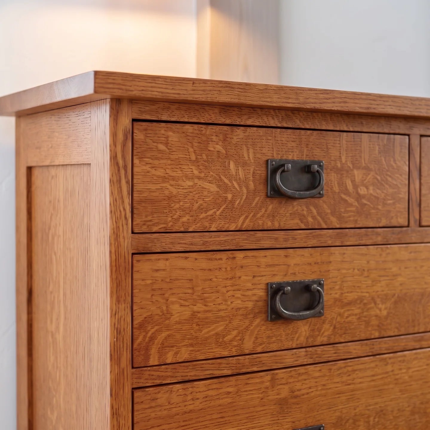 Mission 7-Drawer Bedroom Chest - Antique Brown
