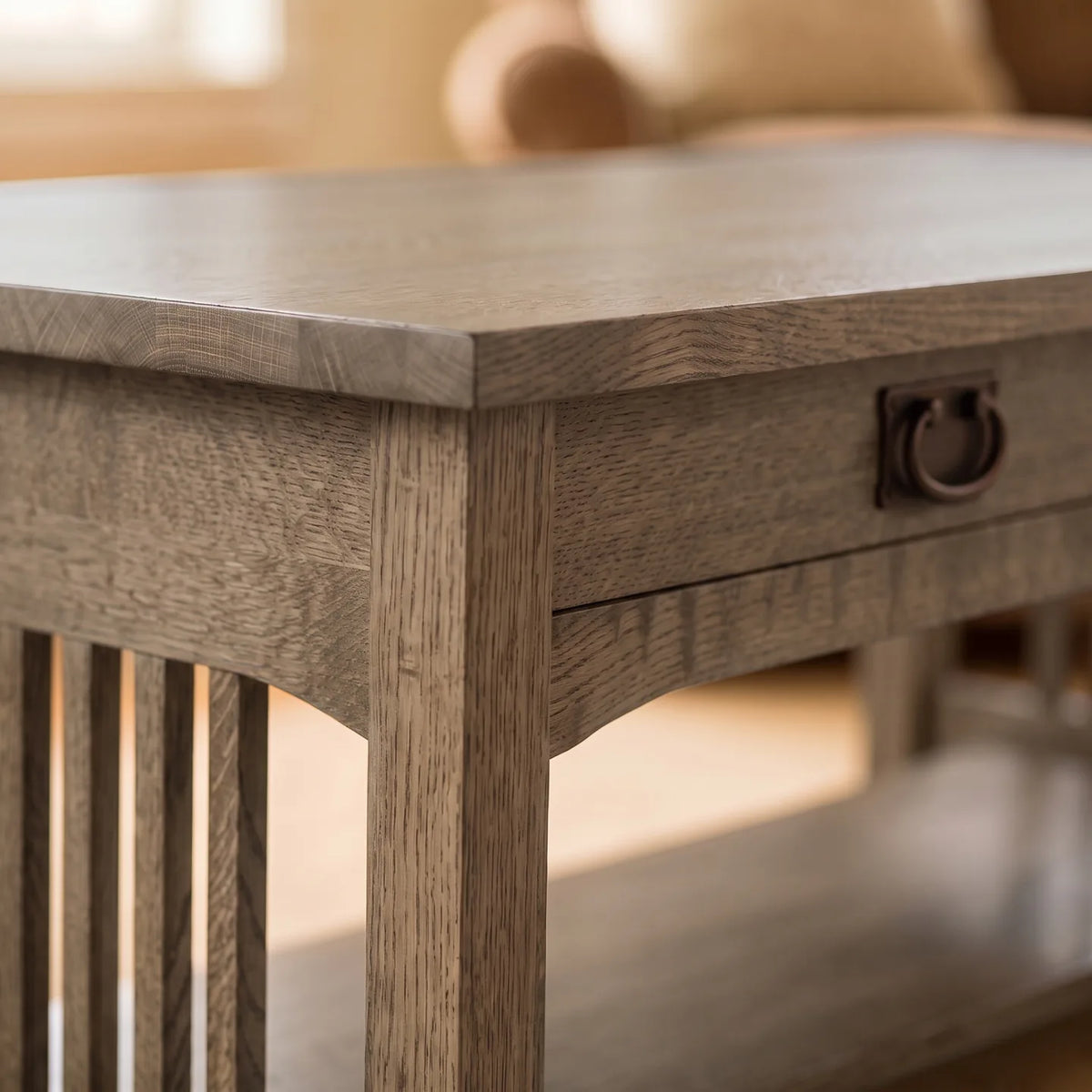 Mission Coffee Table - Stone Gray