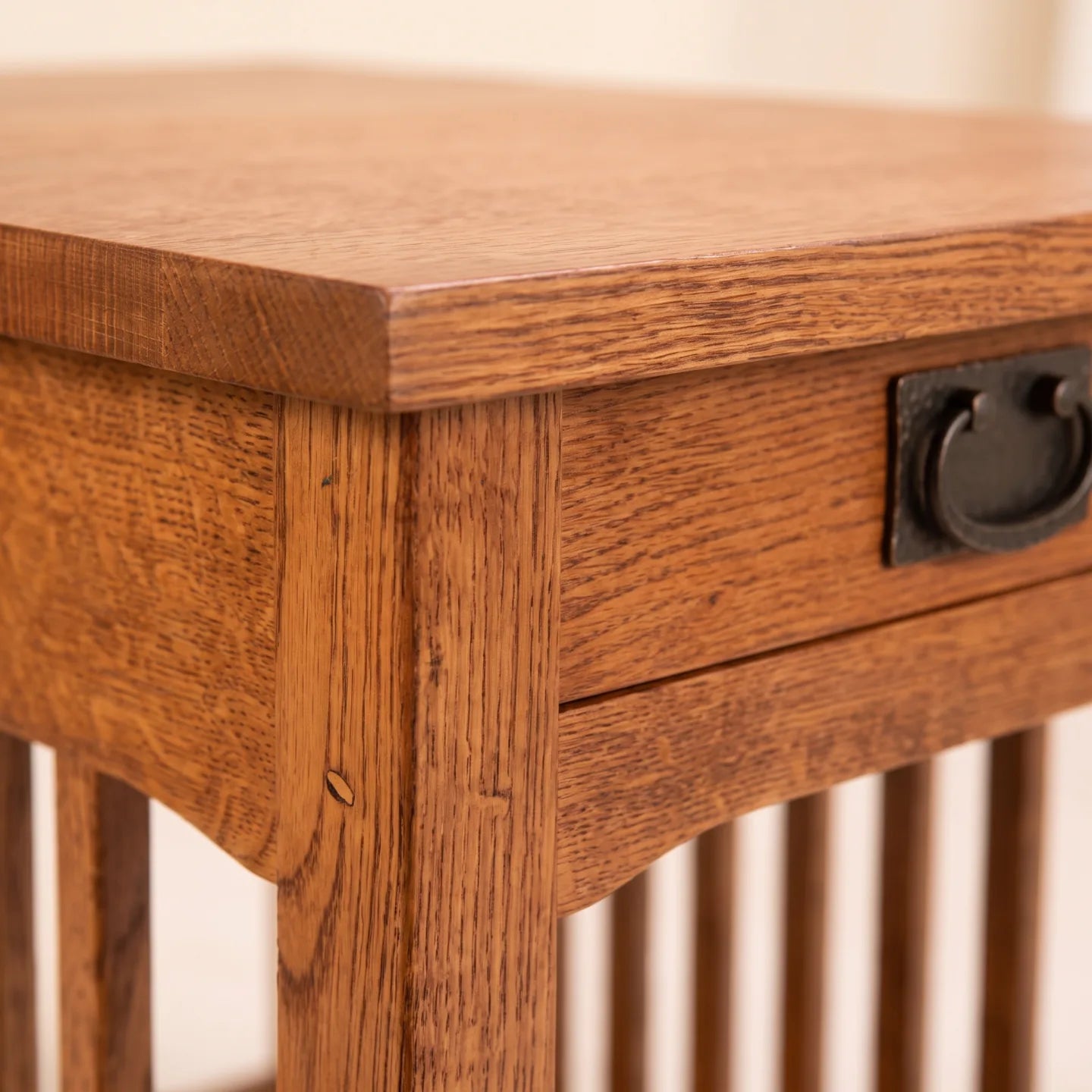 Mission End Table - Antique Brown