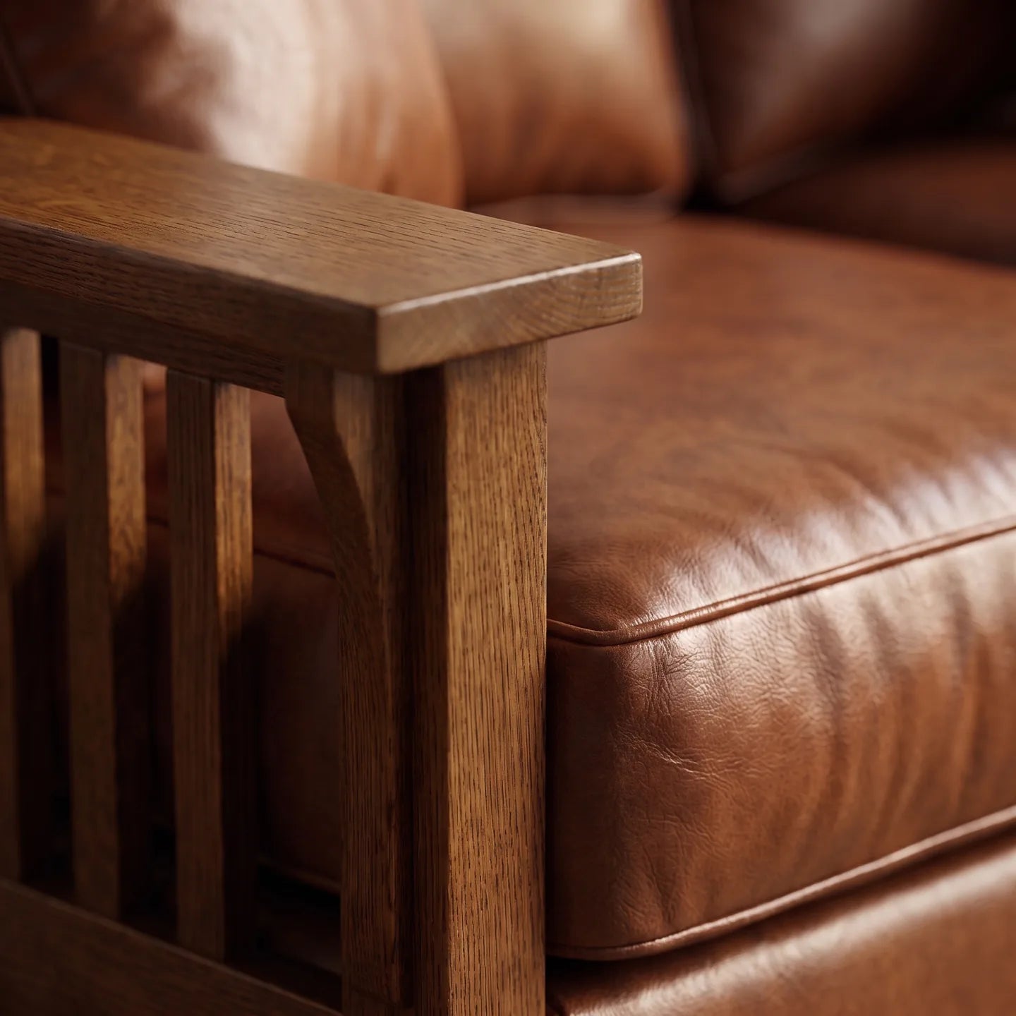 Loveseat - Walnut