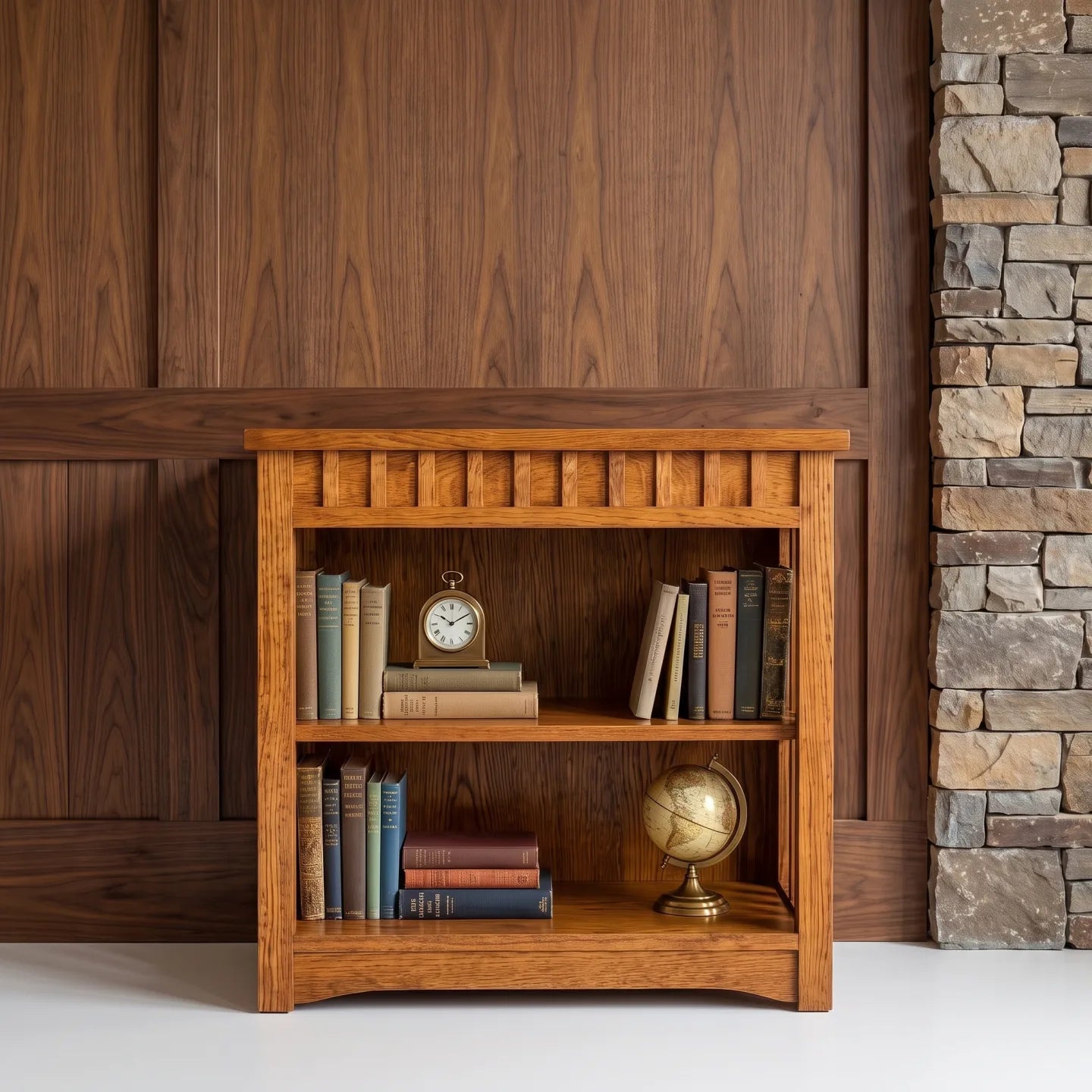 30" Bookcase - Walnut