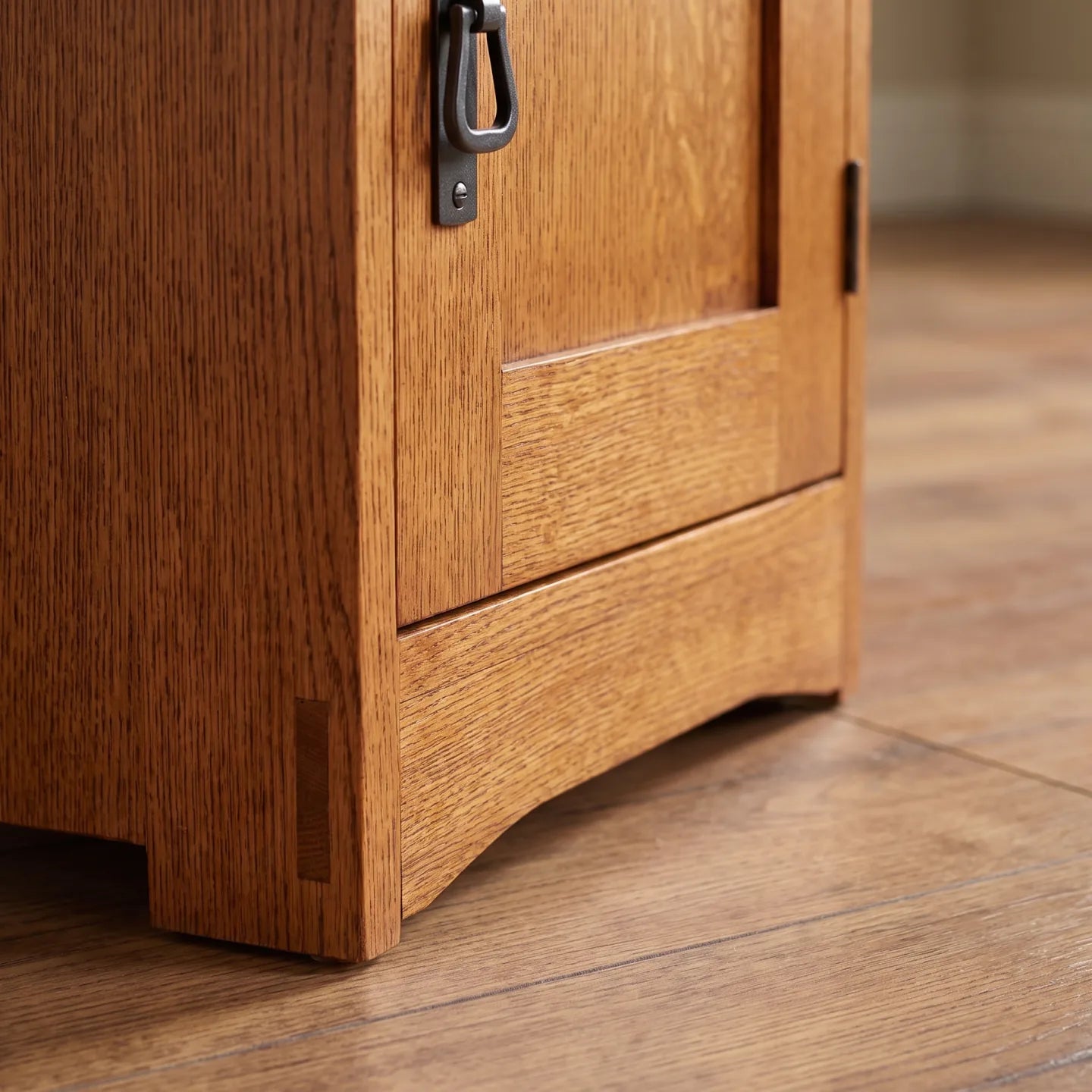 Mission Storage Nightstand - Charcoal