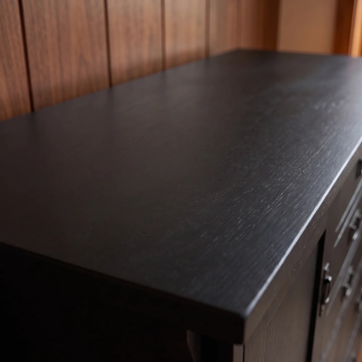 Mission 9-Drawer Bedroom Chest - Black