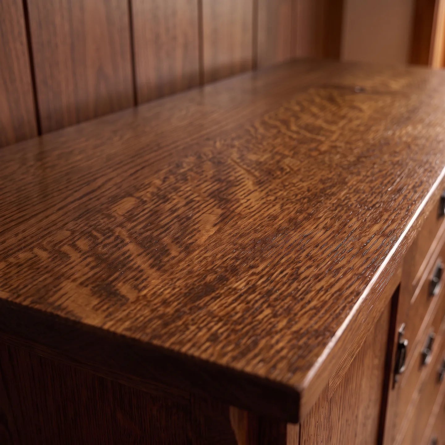 Mission 9-Drawer Bedroom Chest - Walnut