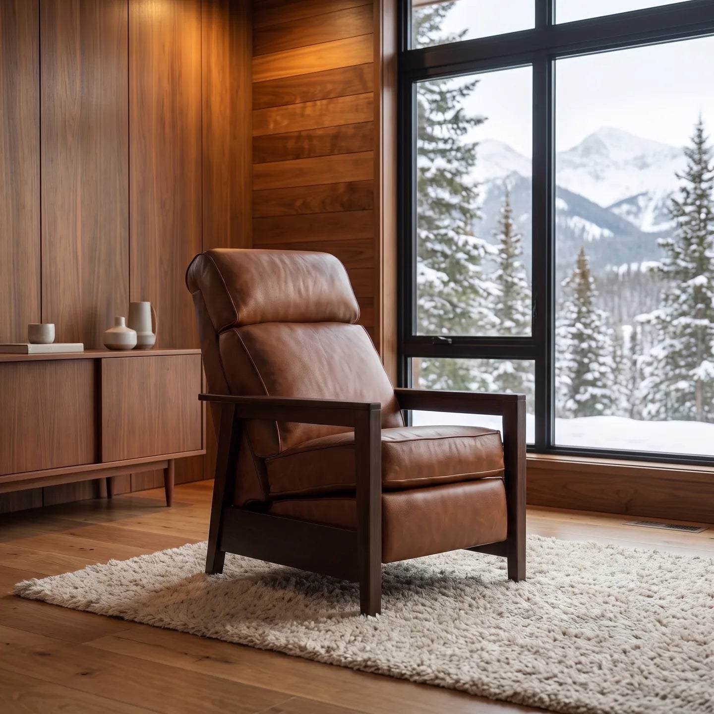 Mid-Century Modern Recliner