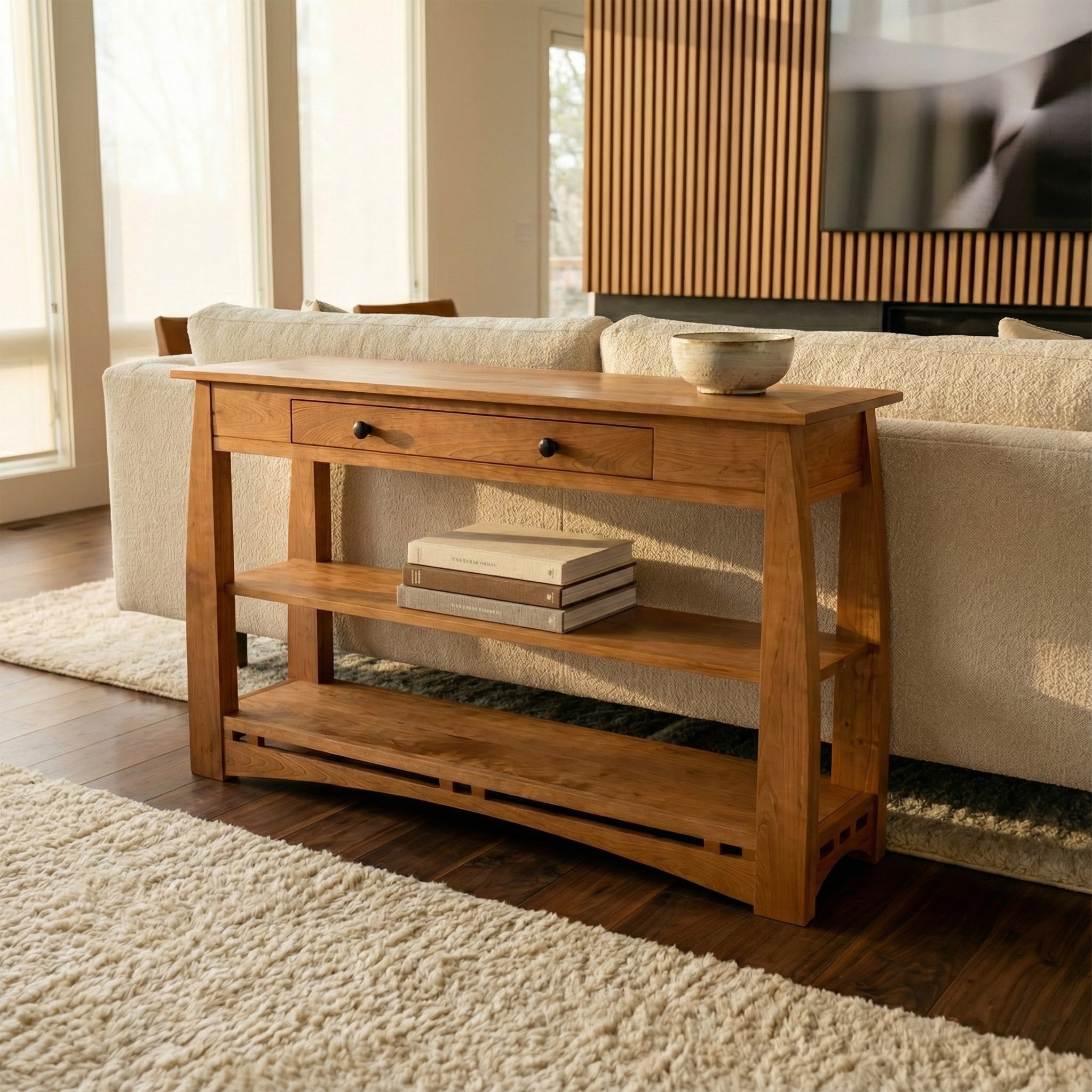 Sofa Table - Solid Cherry