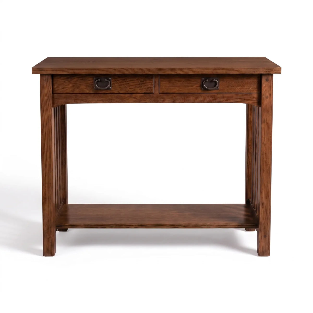 Mission Sofa Table - Walnut on a white background