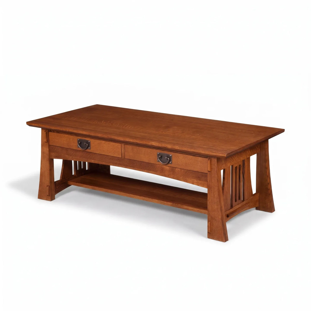 Bungalow Coffee Table - Antique Brown on a white background