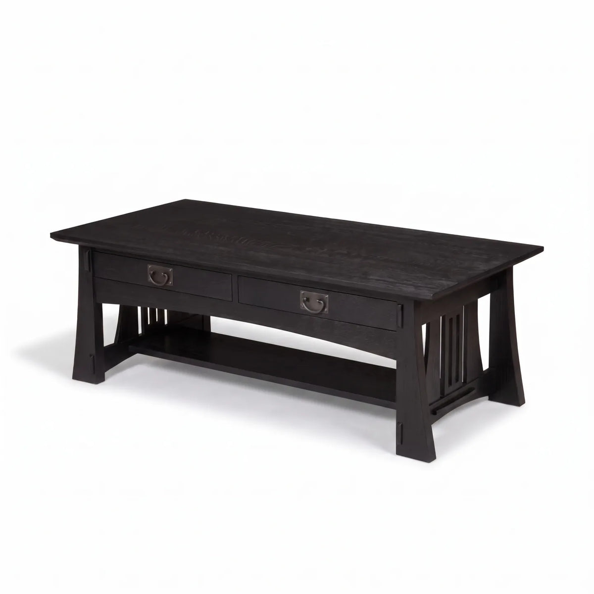 Bungalow Coffee Table - Black on a white background