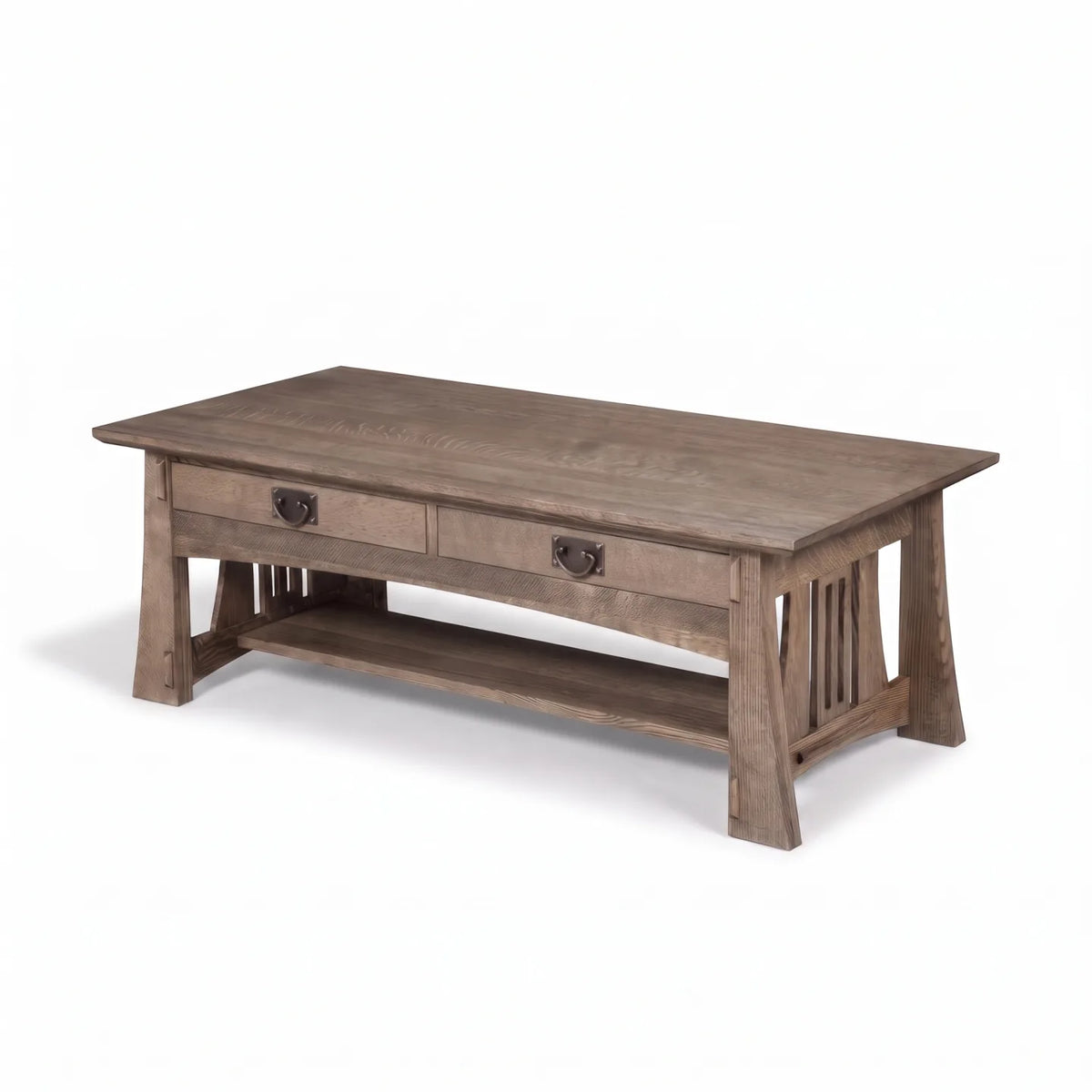 Bungalow Coffee Table - Stone Gray on a white background