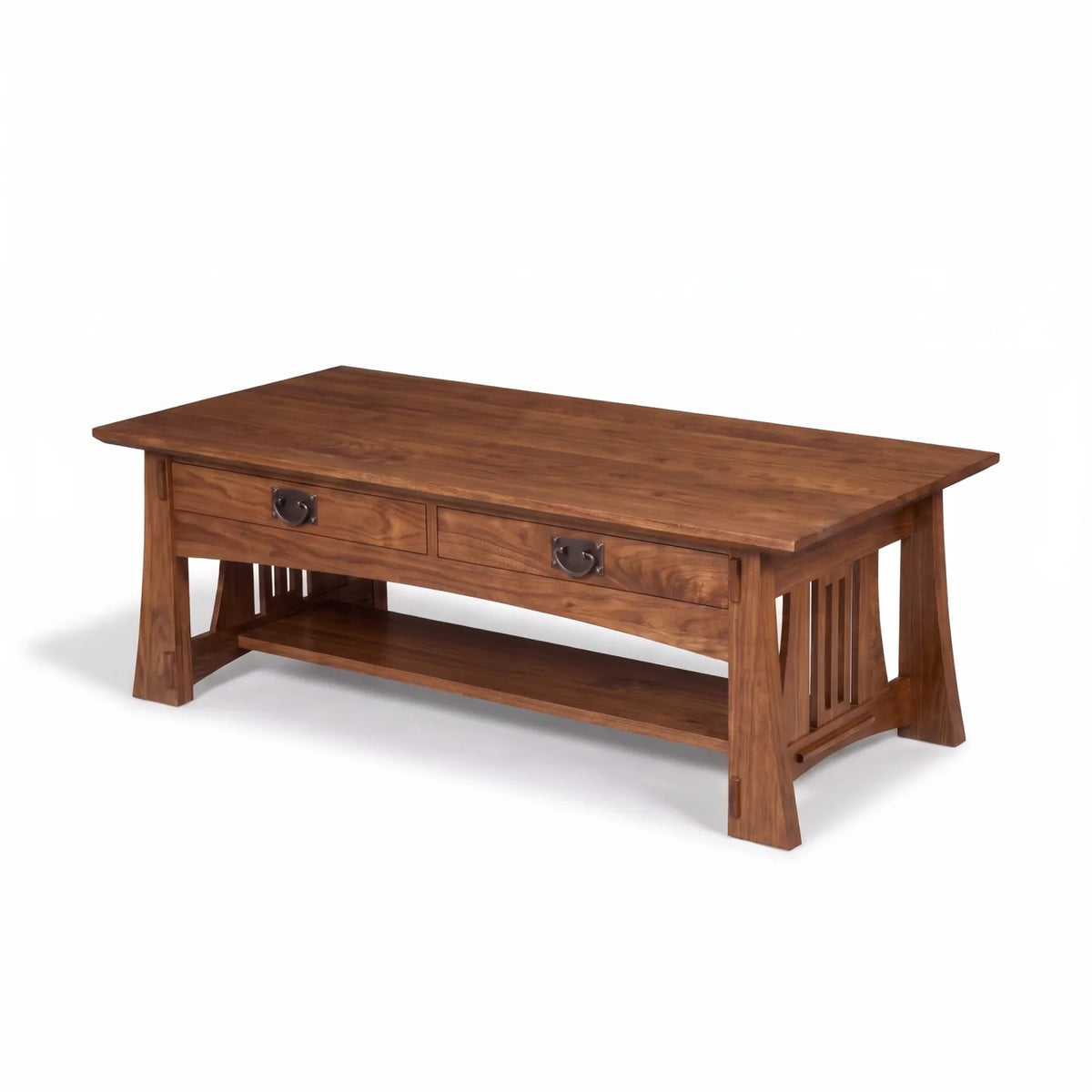 Bungalow Coffee Table - Walnut on a white background