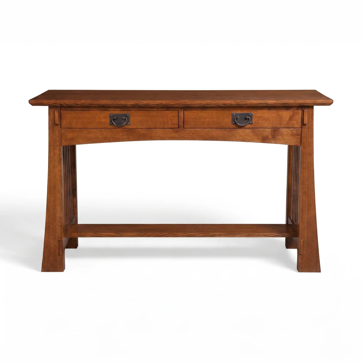 Bungalow Sofa Table - Antique Brown on a white background