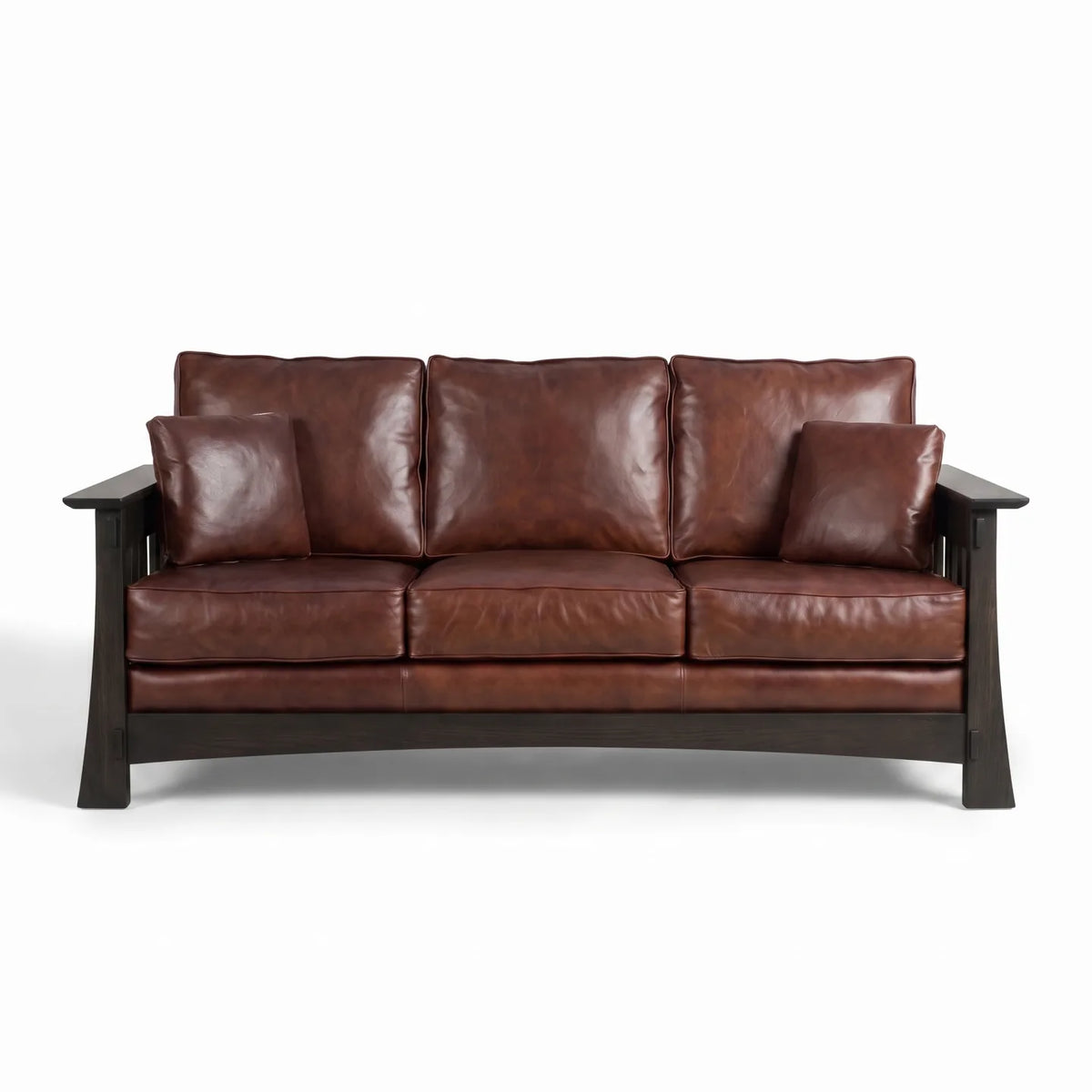 Bungalow Sofa - Charcoal on a white background