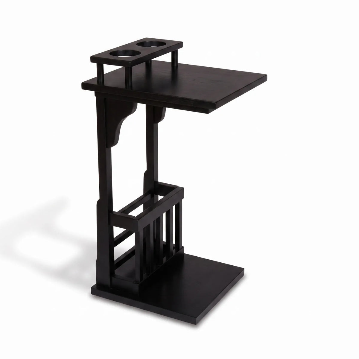 Sofamate with Cup Holder - Black on a white background