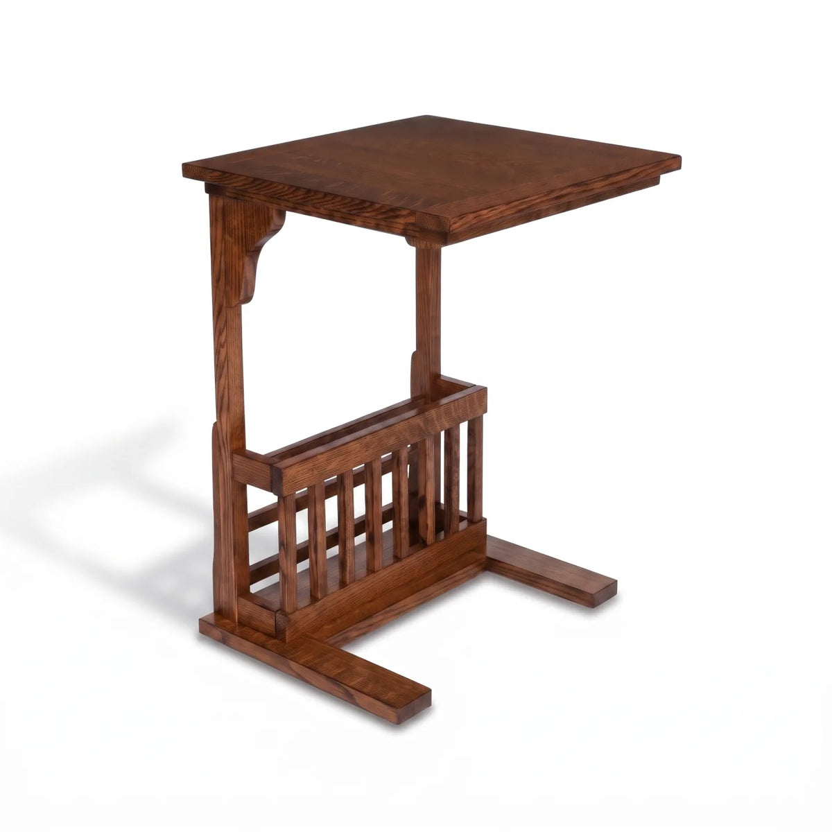 Laptop Sofamate - Walnut on a white background