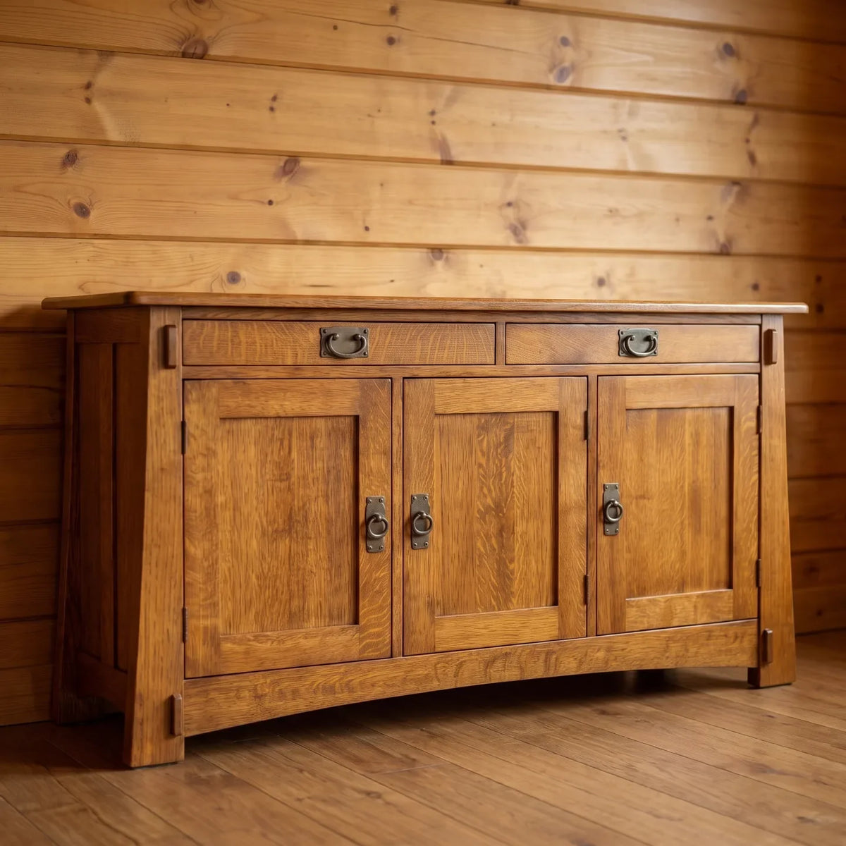 Bungalow 3-Door Console - Country