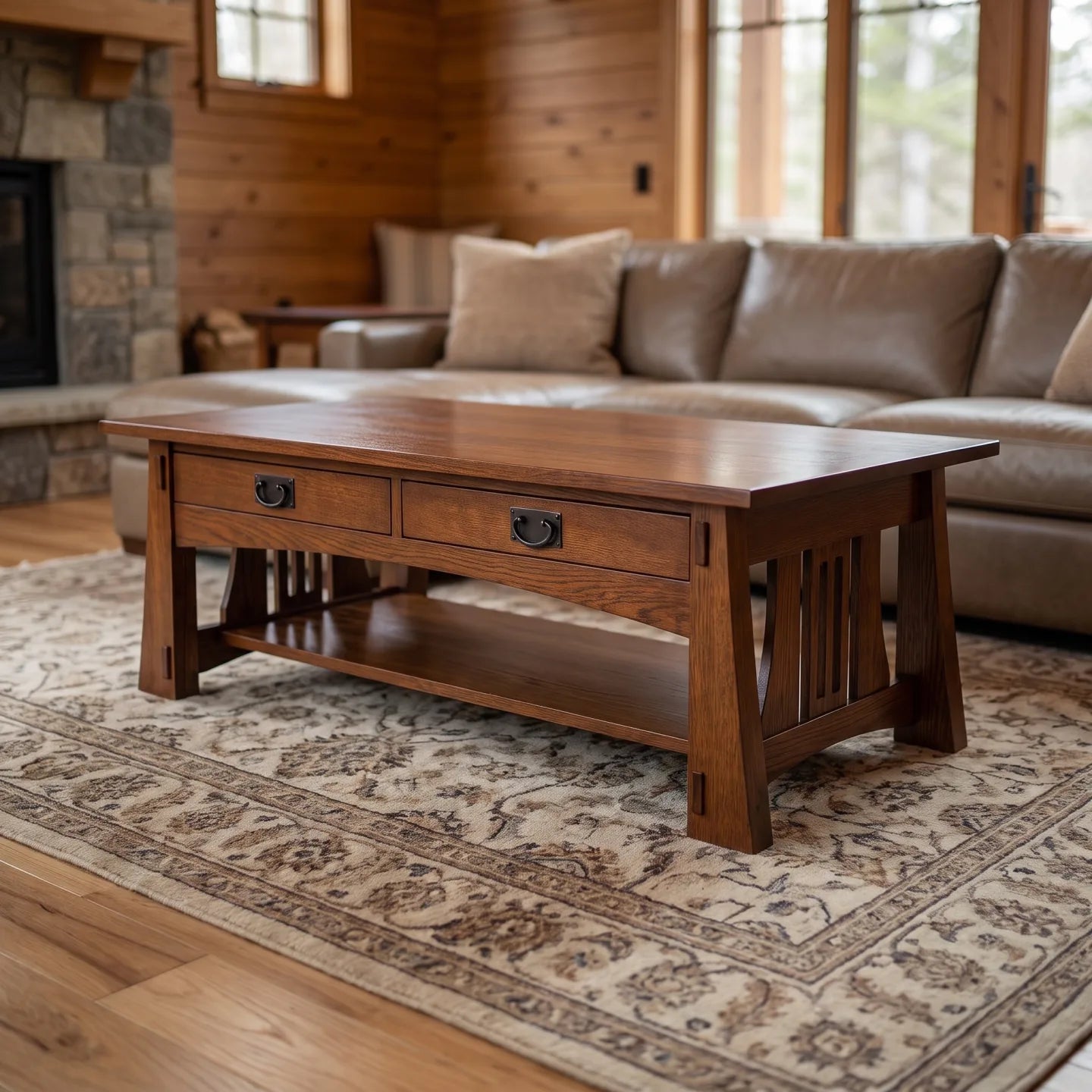 Bungalow Coffee Table - Walnut