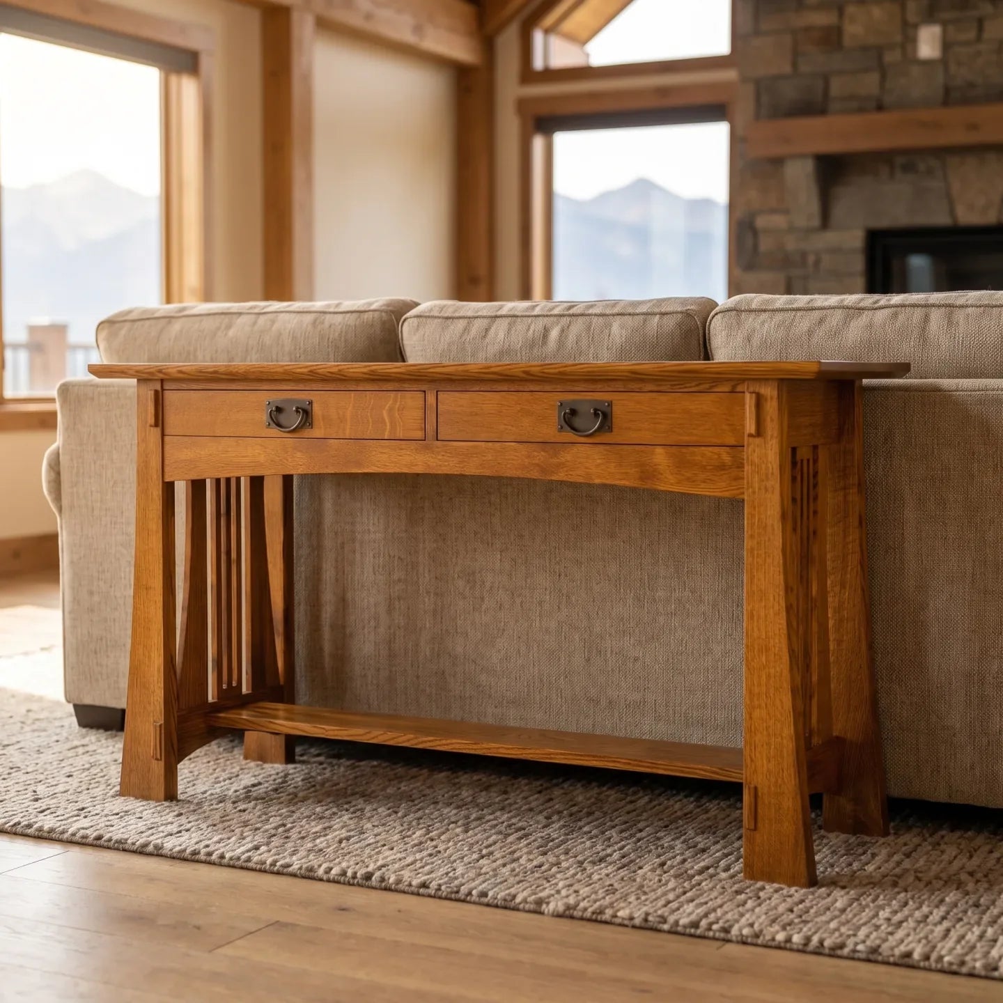 Bungalow Sofa Table - Country