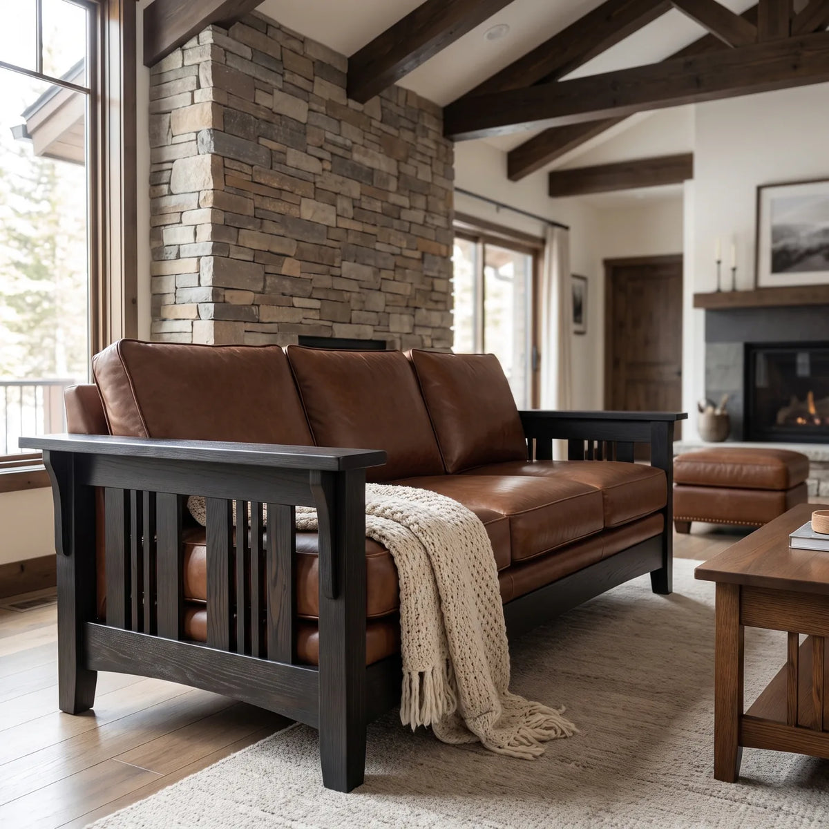 Bungalow Sofa - Black