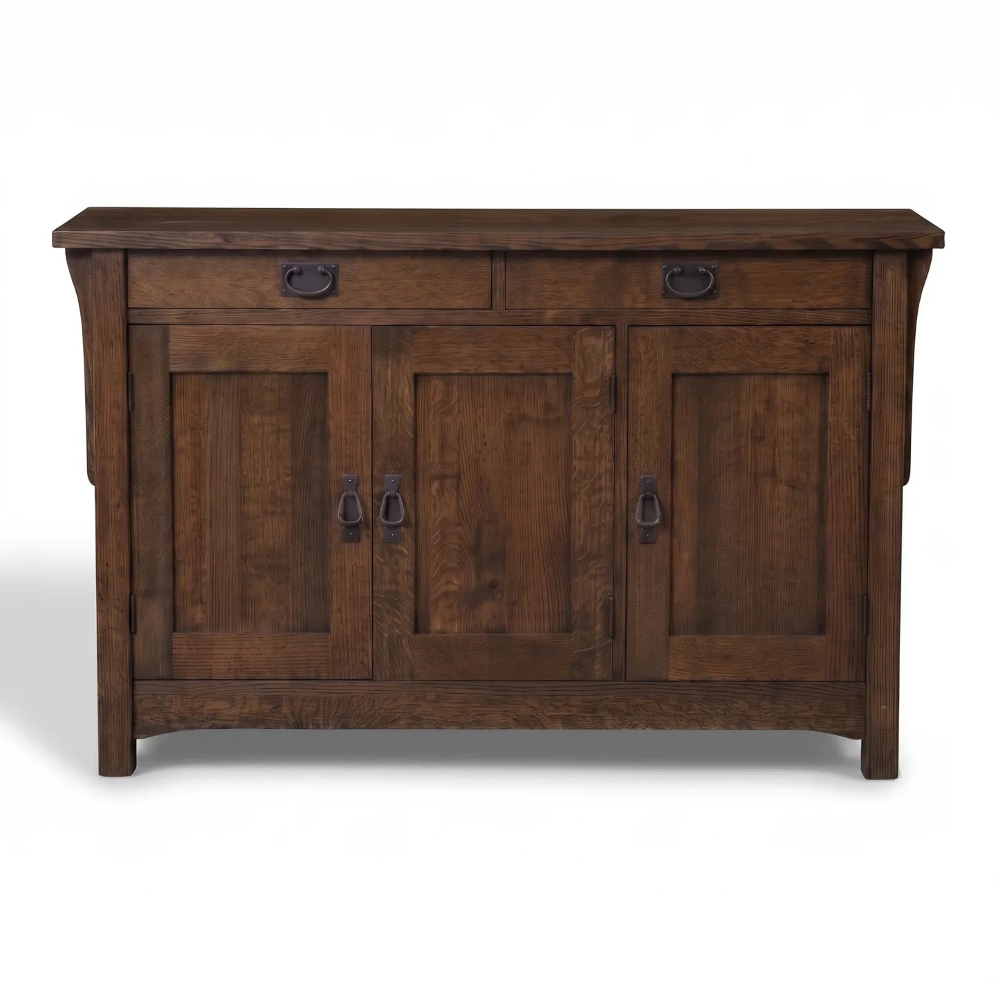 Mission 3-Door Console - Charcoal
