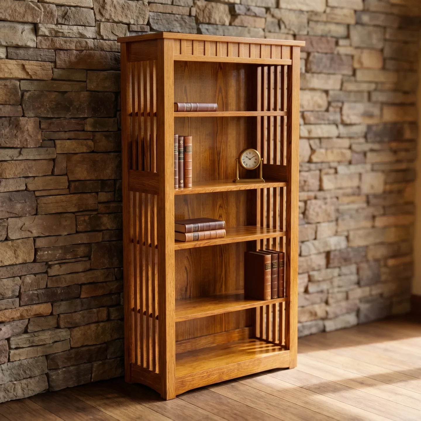 60" Bookcase - Country