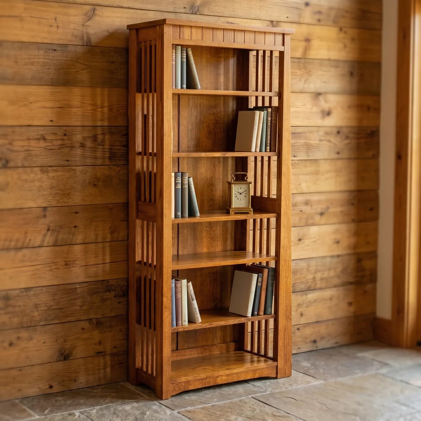 72" Bookcase - Country