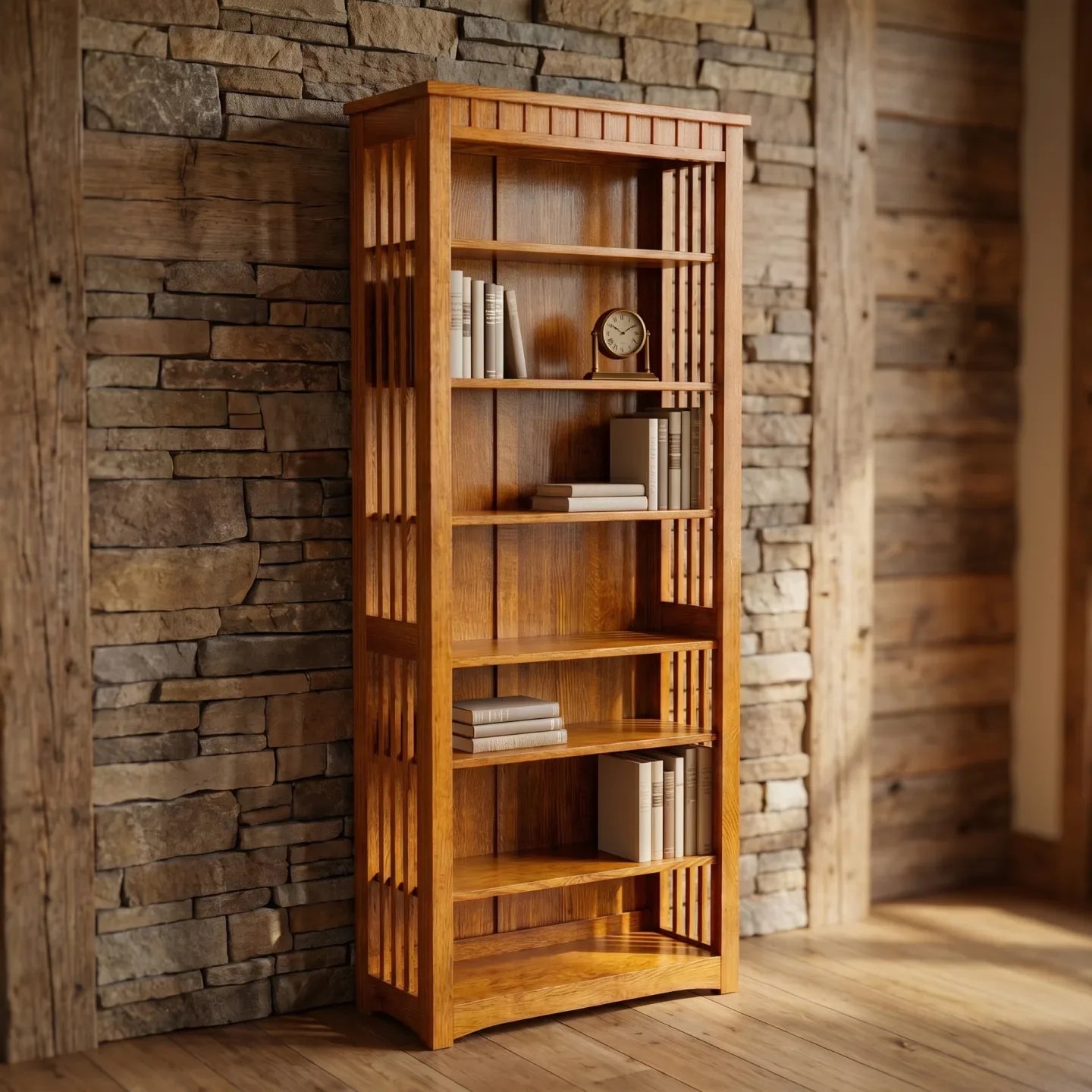 84" Bookcase - Country