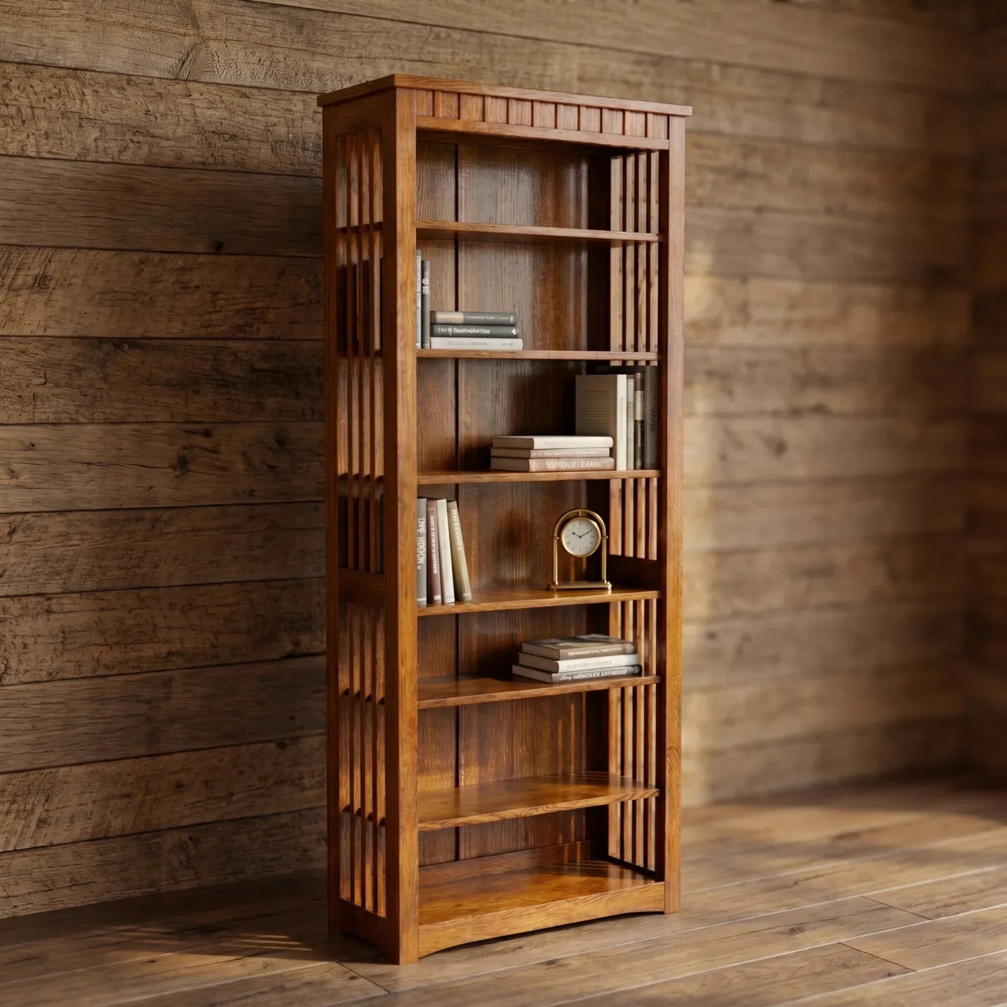 84" Bookcase - Walnut