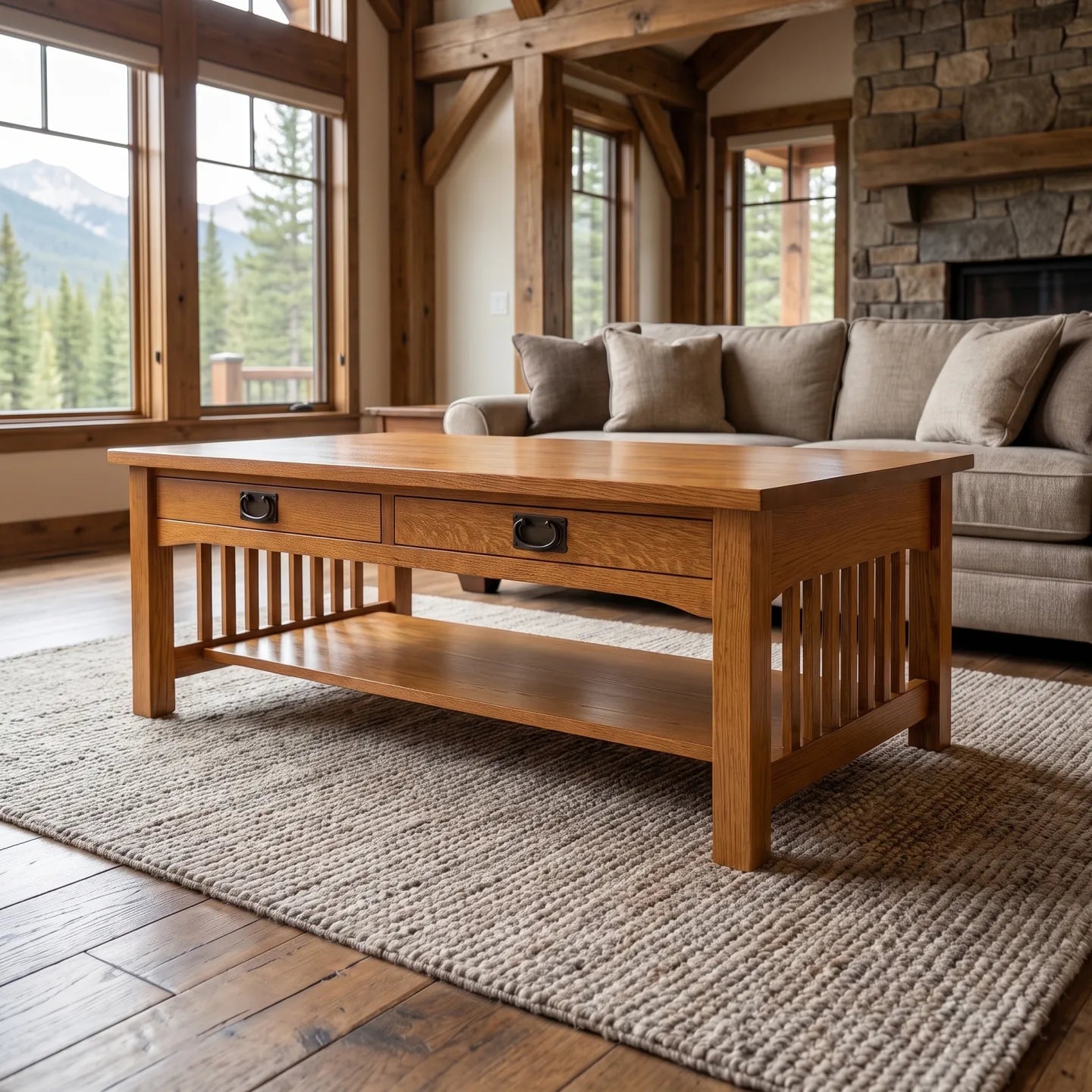 Mission Coffee Table - Country