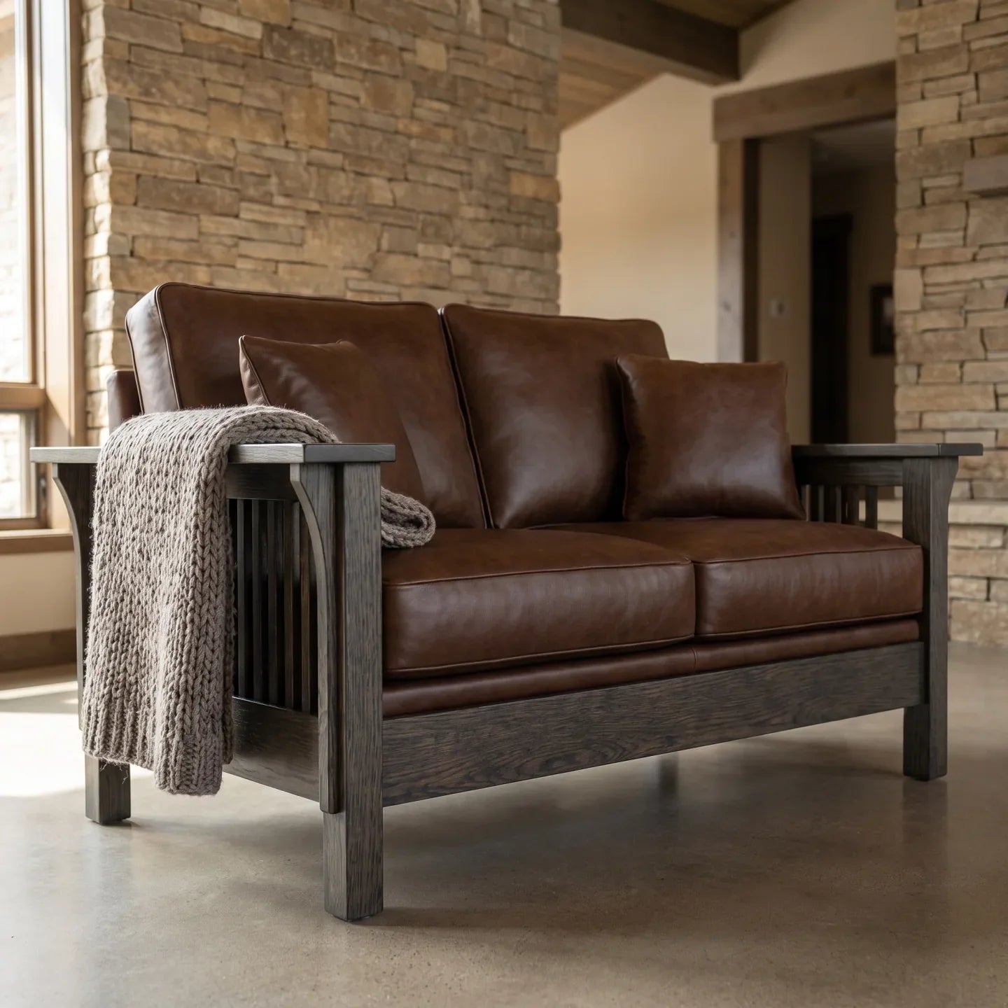Loveseat - Charcoal