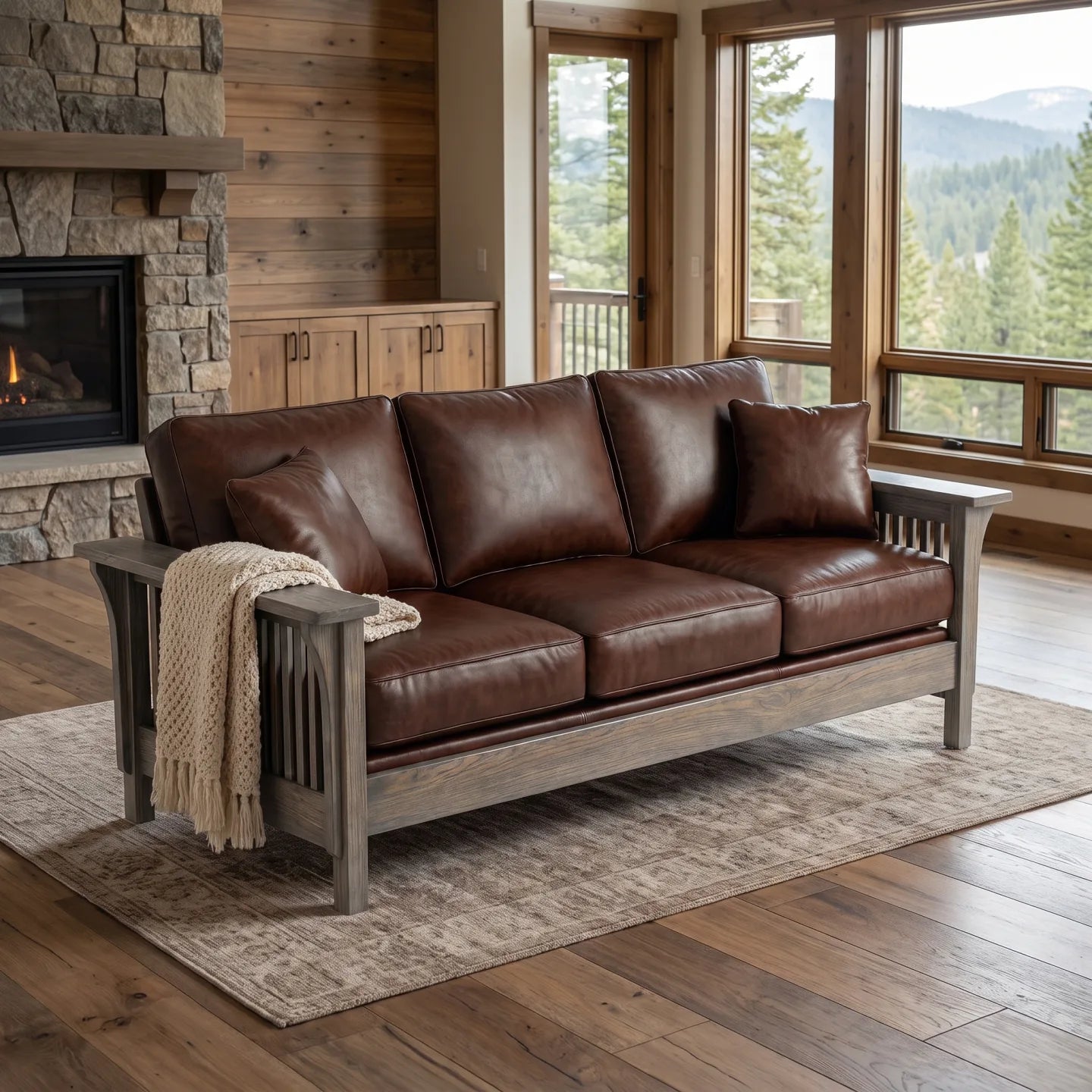 Sofa - Stone Gray