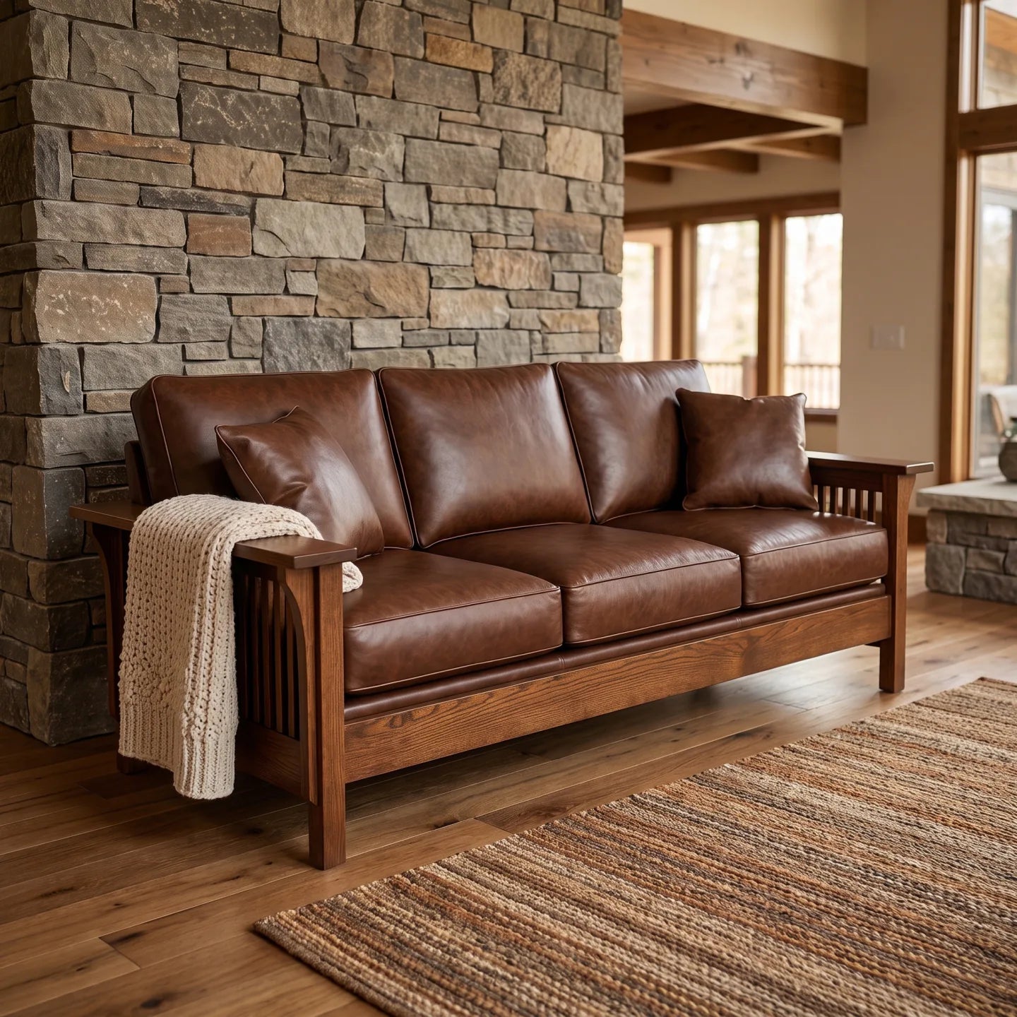 Sofa - Walnut