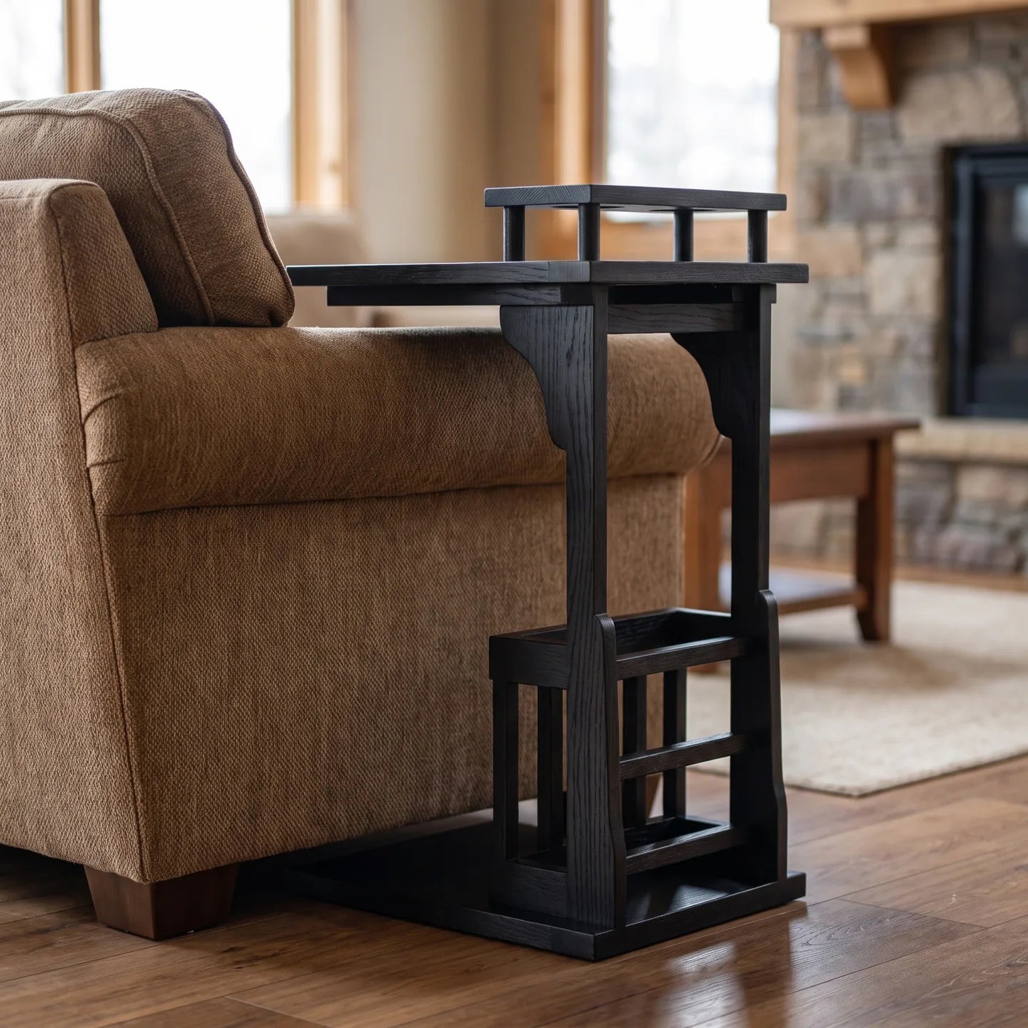 Sofamate with Cup Holder - Black
