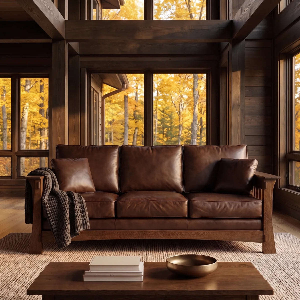 Bungalow Sofa - Walnut