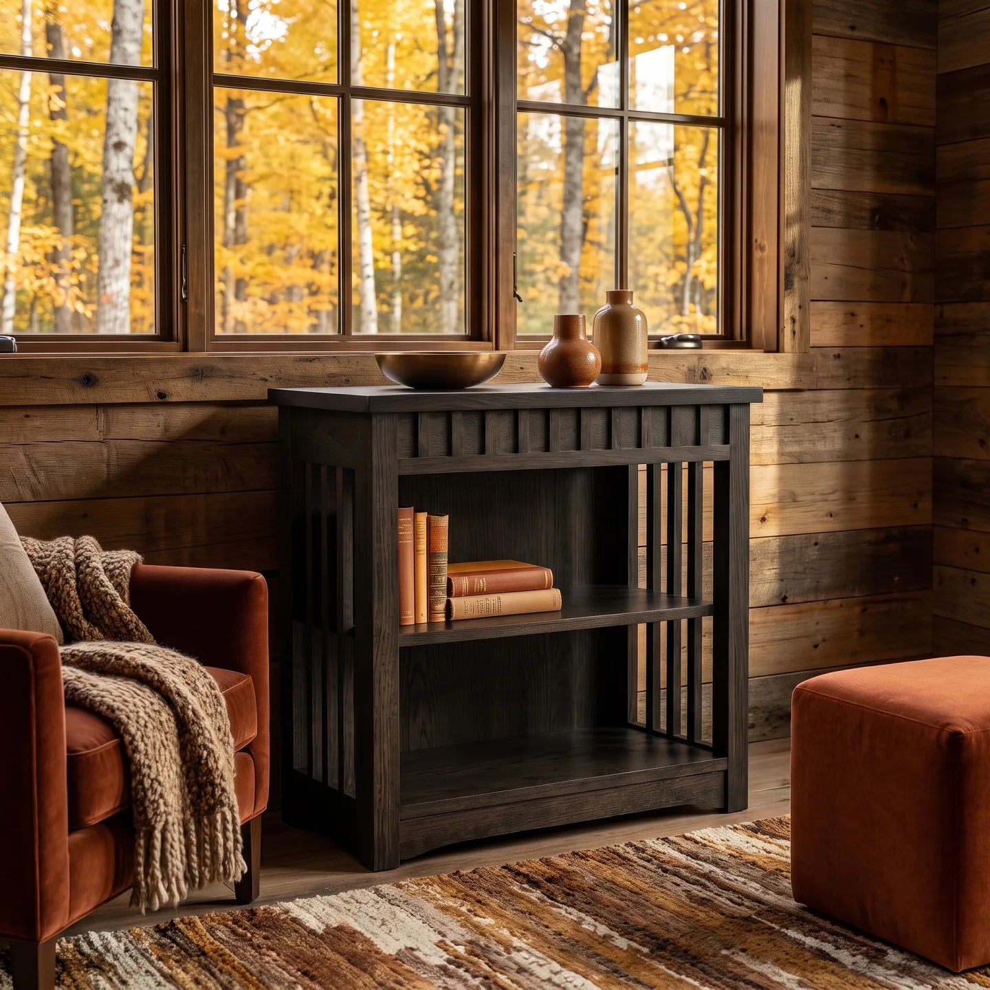 30" Bookcase - Charcoal