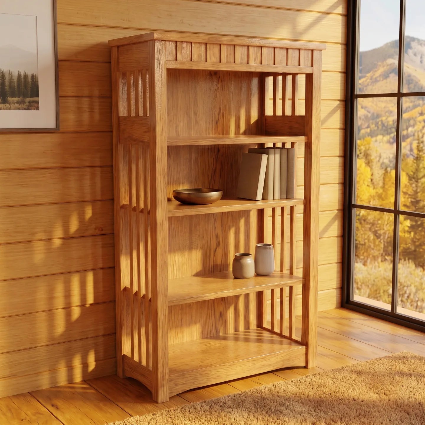 48" Bookcase - Country