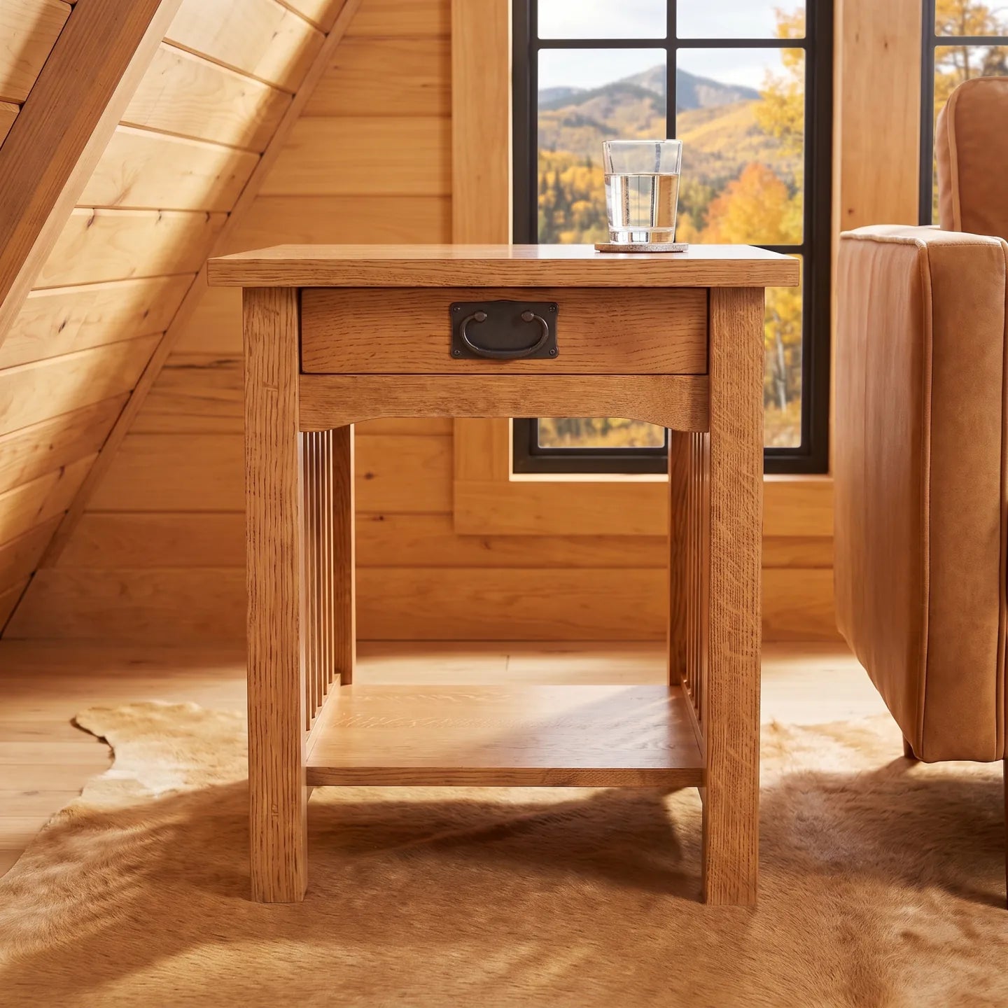 Mission End Table - Country